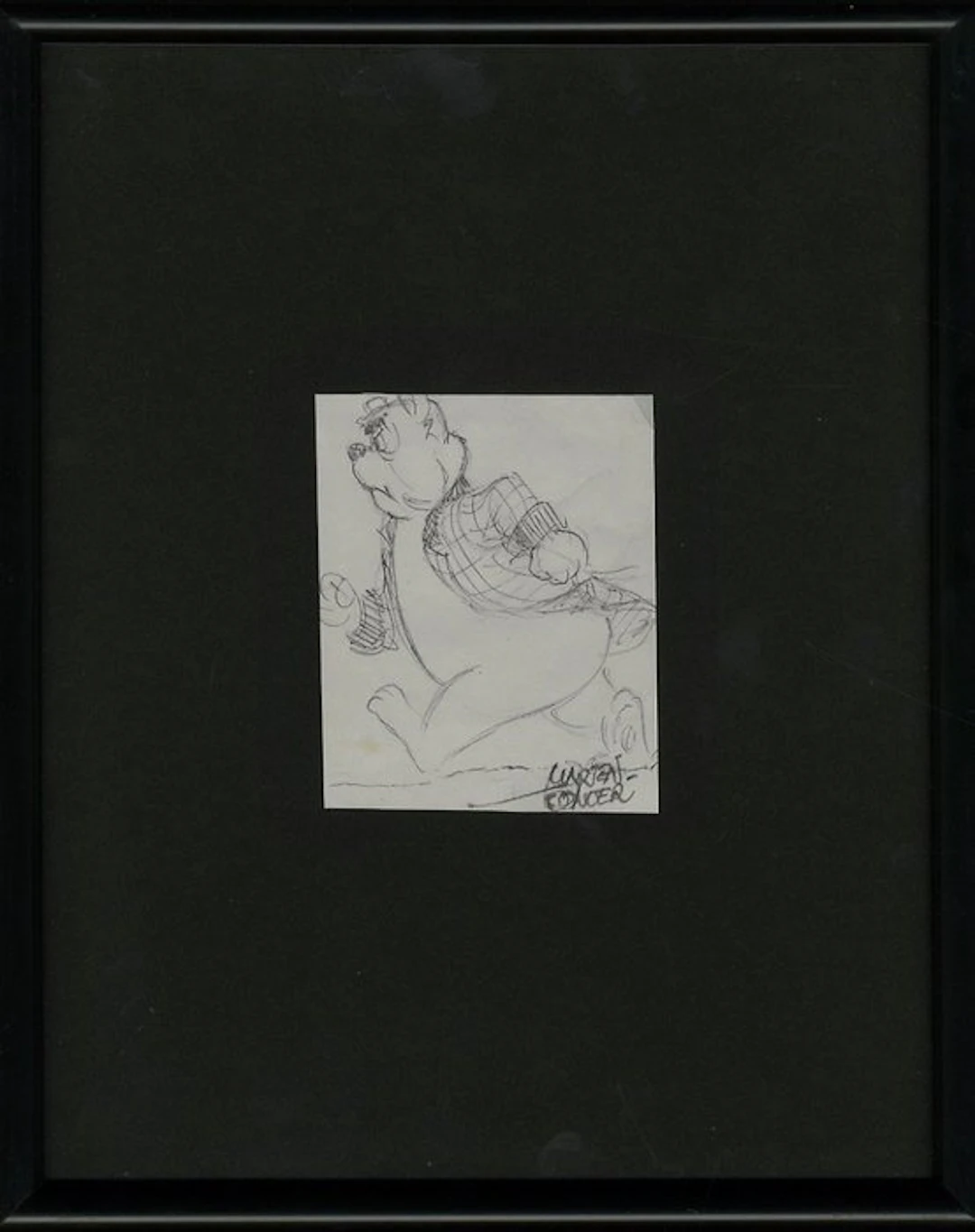 Marten Toonder - 1 drawing - Tom Poes & Heer Bommel - Heer Bommel (jaren 1970)