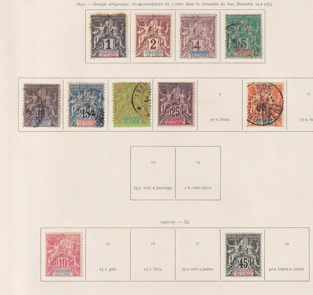 India - Collection de timbres