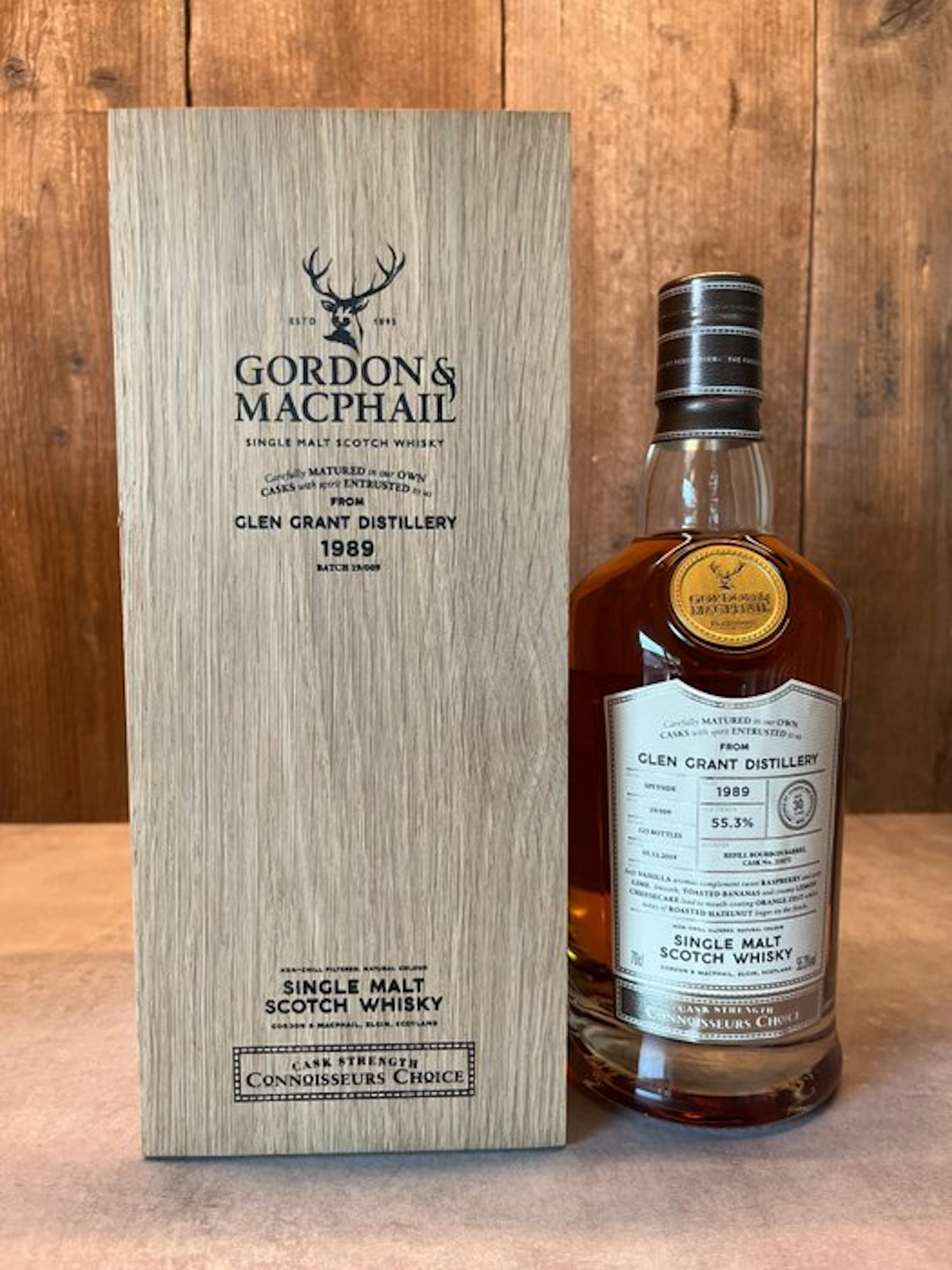 Glen Grant 1989 30 years old Connoisseurs Choice - Gordon & MacPhail - b