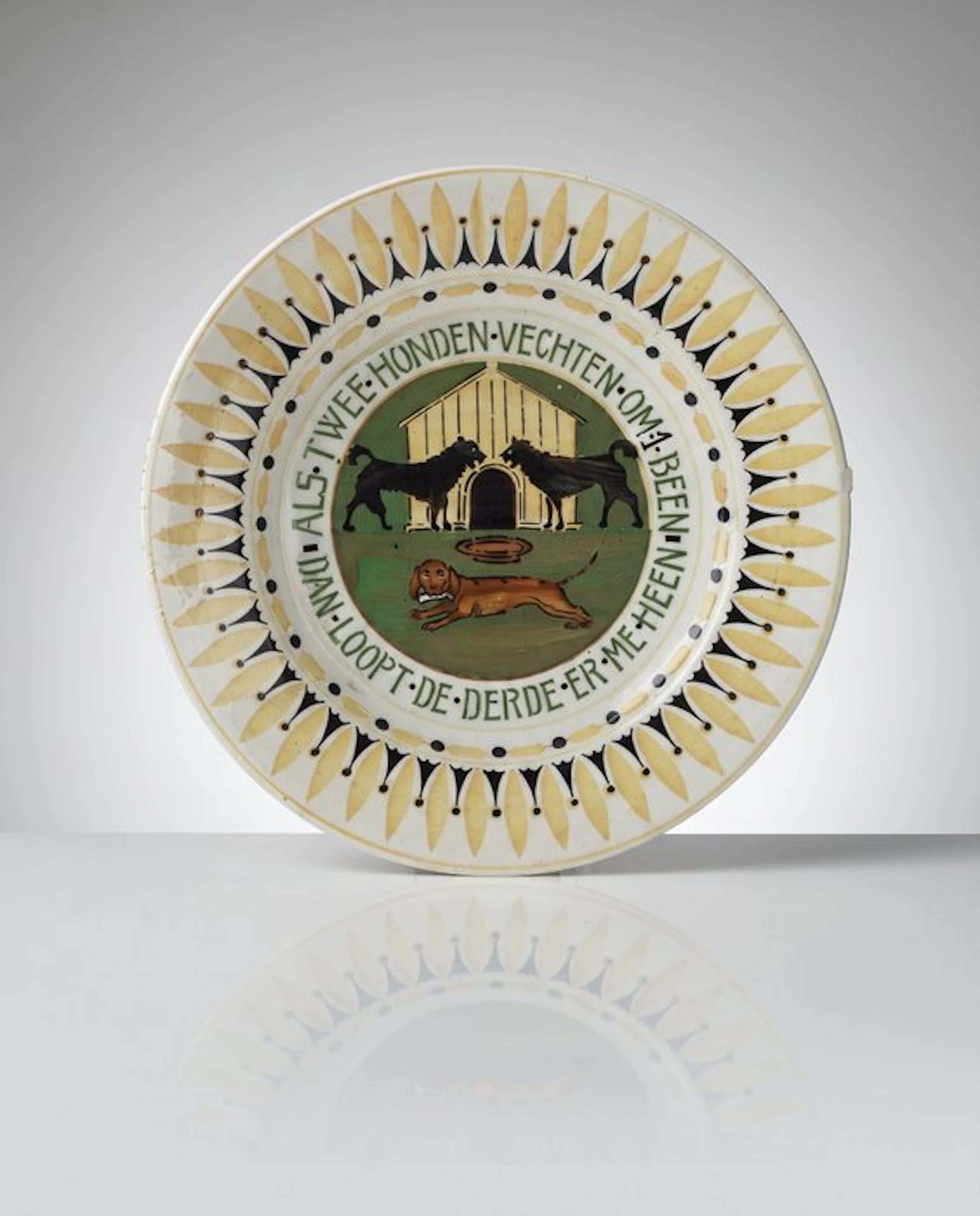 Holland Handelsmerk - Wall plate - Amsterdamse School •...