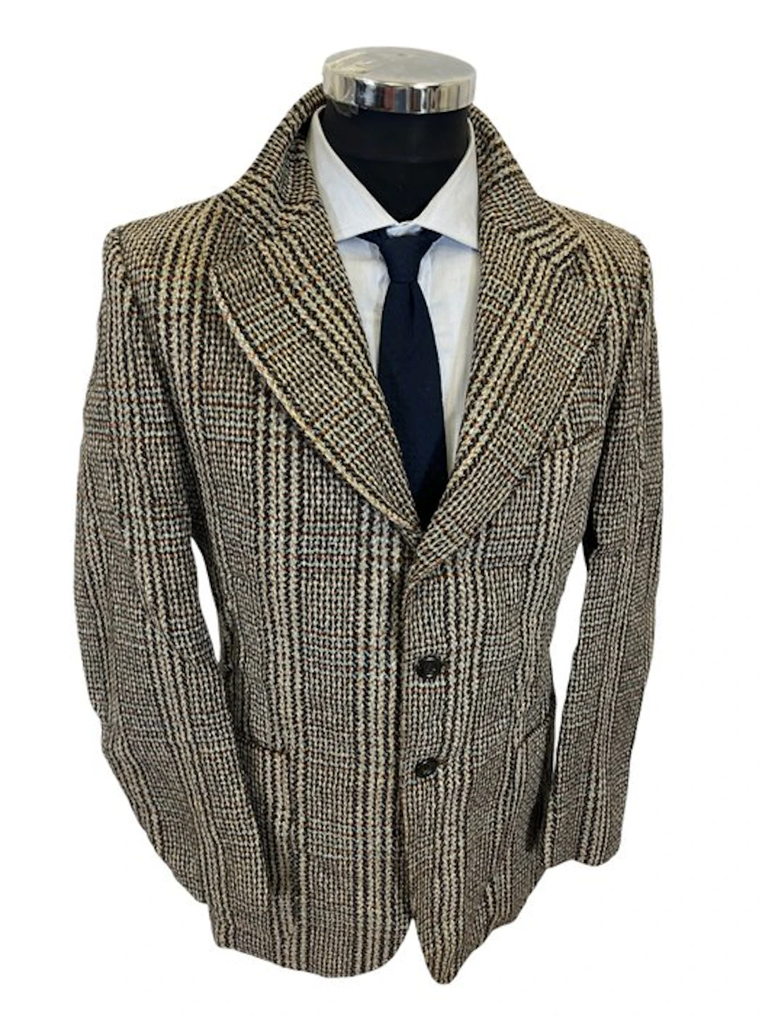 HARRIS TWEED - Exclusive 100 % Superior Wool Blazer Coat...