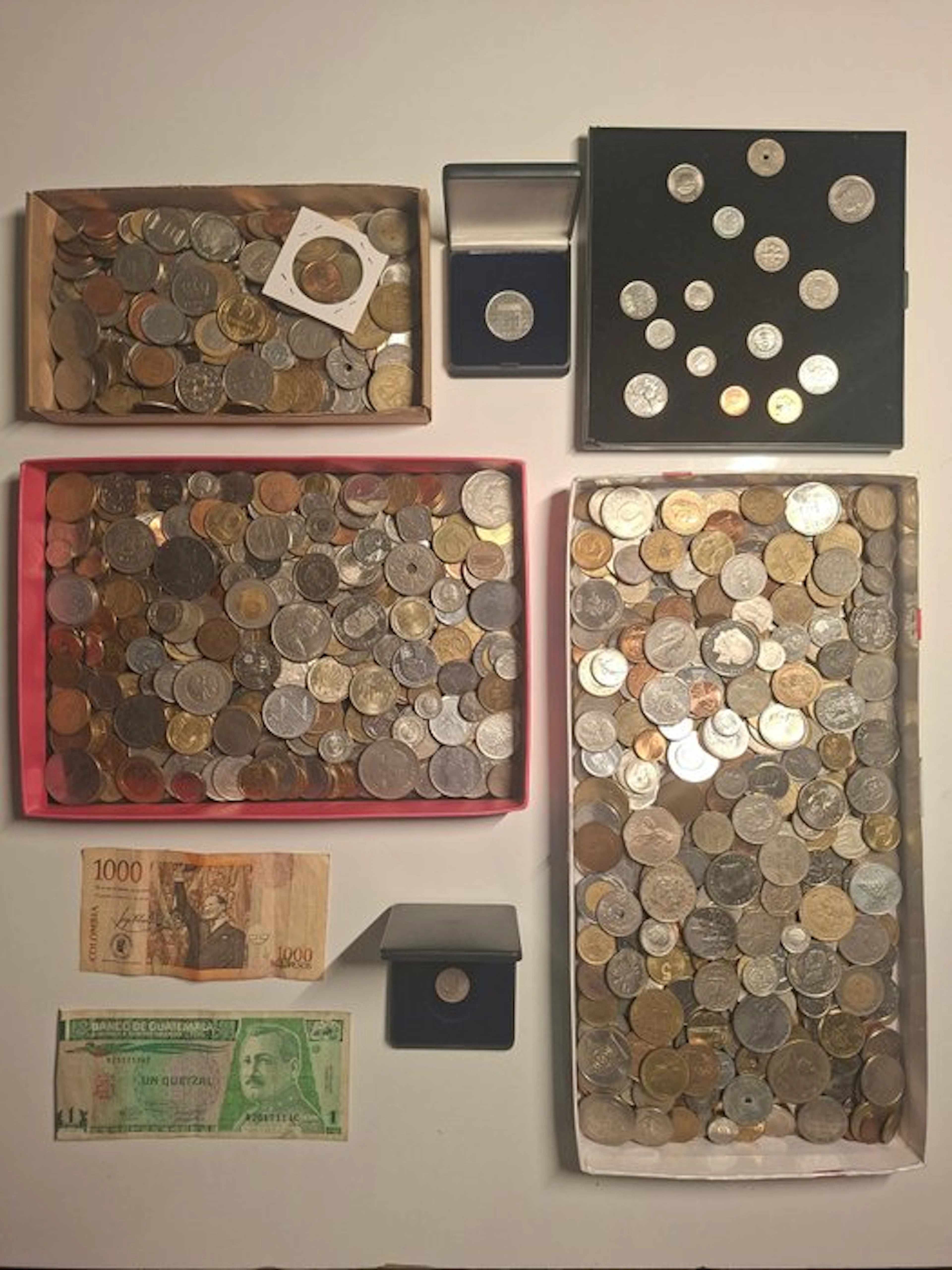 World. Collection of coins 1900-heden (No reserve price)