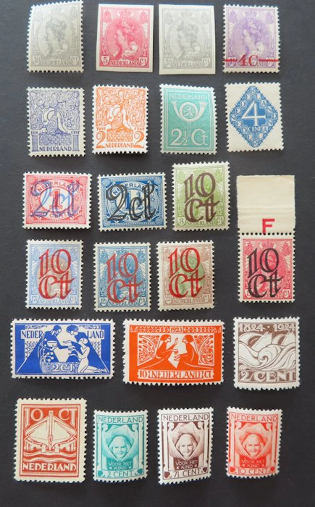 Netherlands 1921/1924 - Wilhelmina