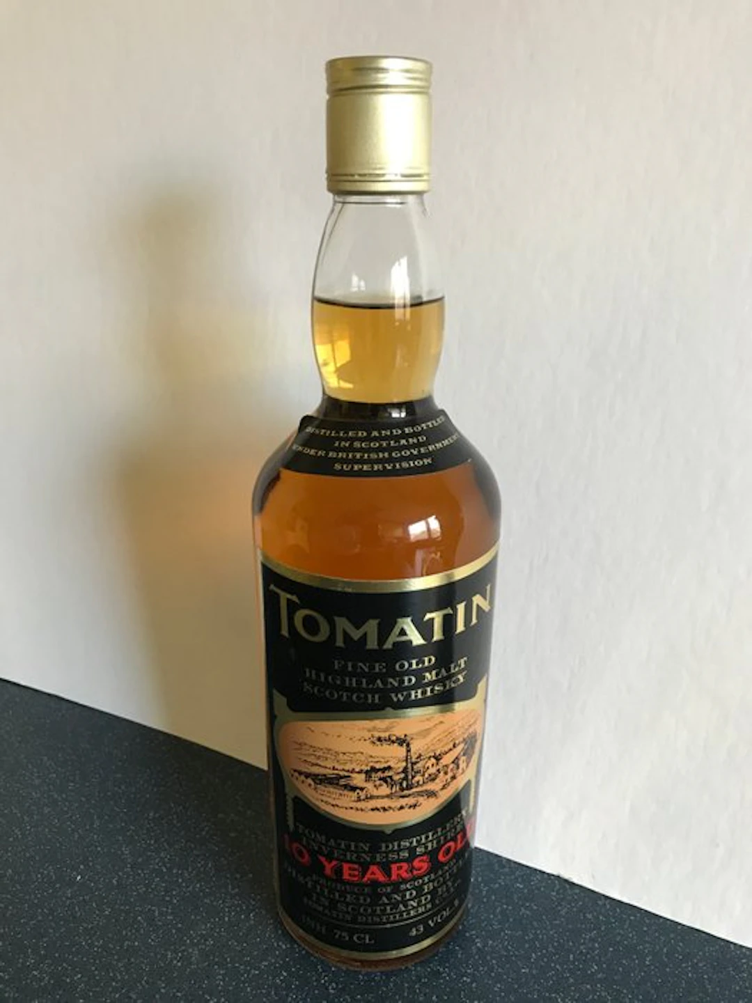 Tomatin 10 years old - b. 1970s - 75cl