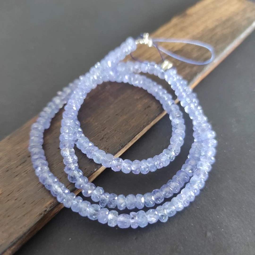 Tanzanite Natural Tanzanite String - Timeless Elegance in...