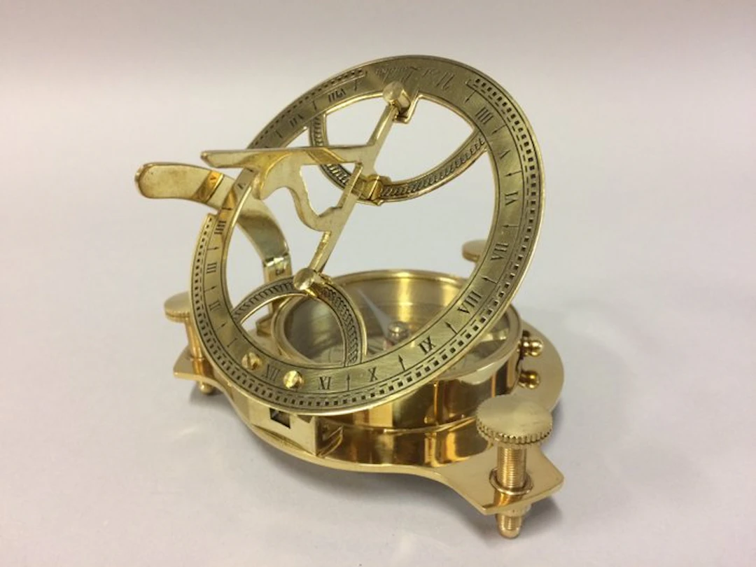 Equinoctial sundial - Brass