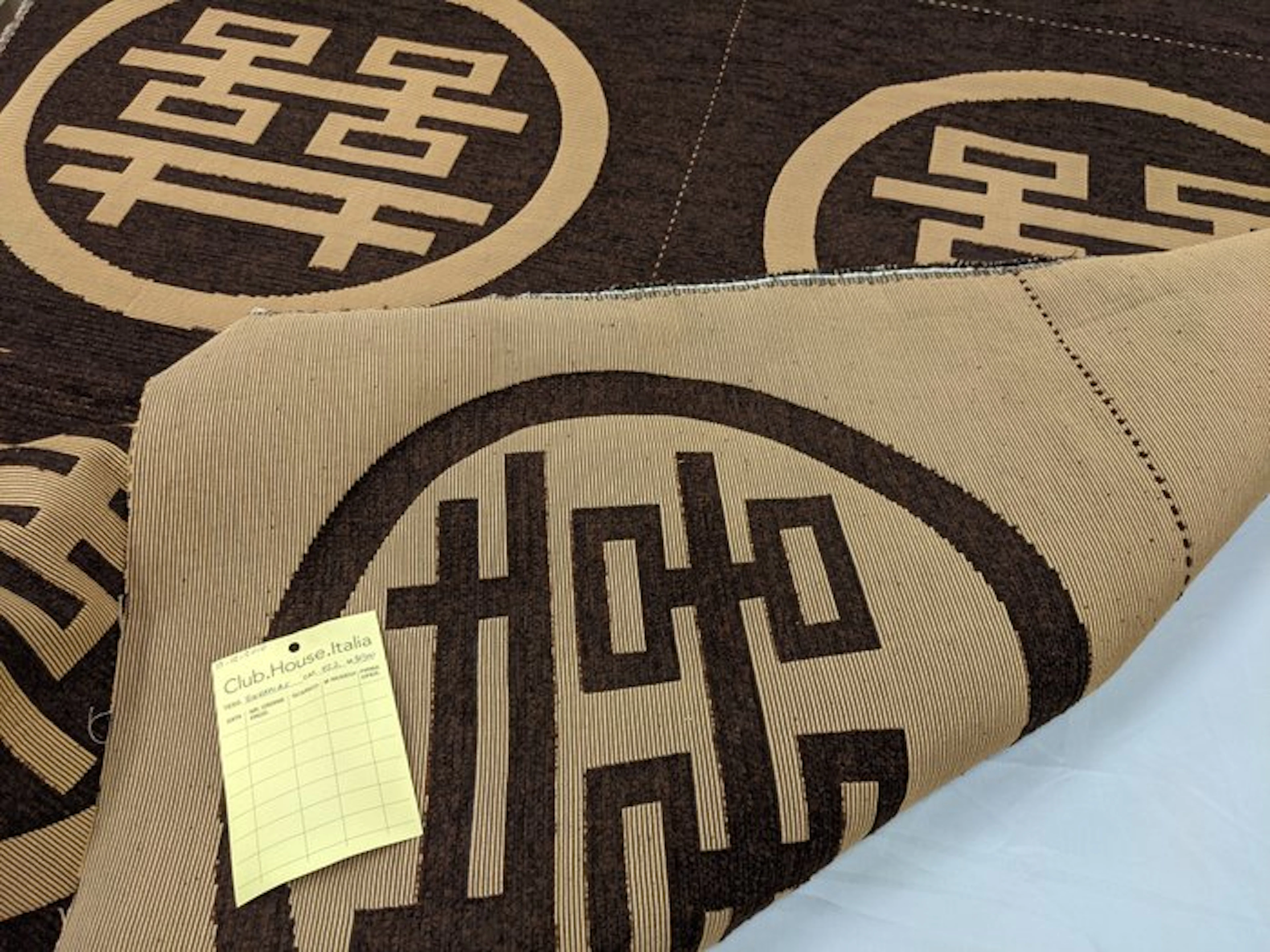 Fendi Casa: Campionario Tessuto Singapore - Textile - 180 cm - 140 cm