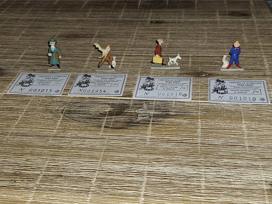 Set van 5 Mini Pixi - Figurine - Pewter
