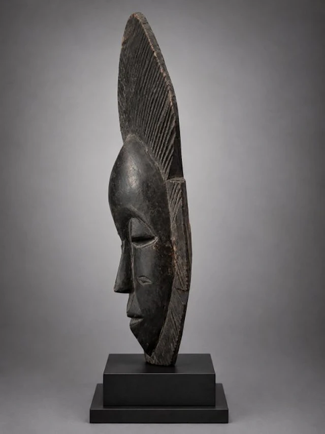 Baoulé family mask passport - Baule - Côte d'Ivoire (No reserve price)