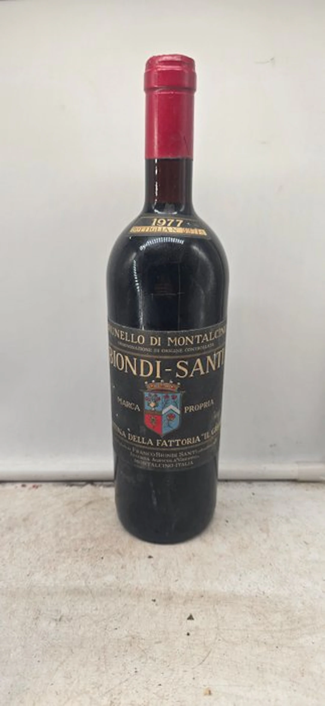 1977 Biondi Santi, Tenuta Greppo - Brunello di Montalcino - 1 Bottle (0.75L)