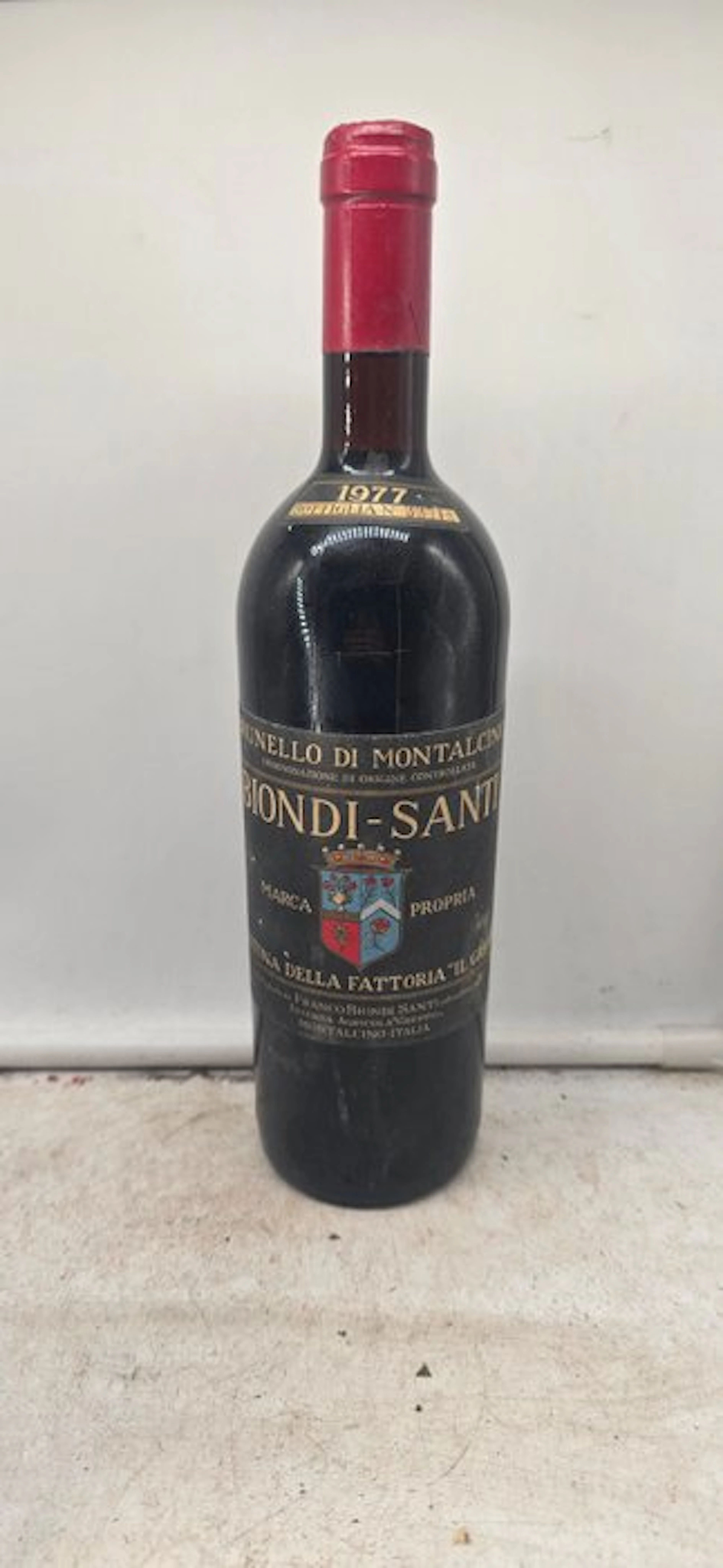 1977 Biondi Santi, Tenuta Greppo - Brunello di Montalcino - 1 Bottle (0.75L)