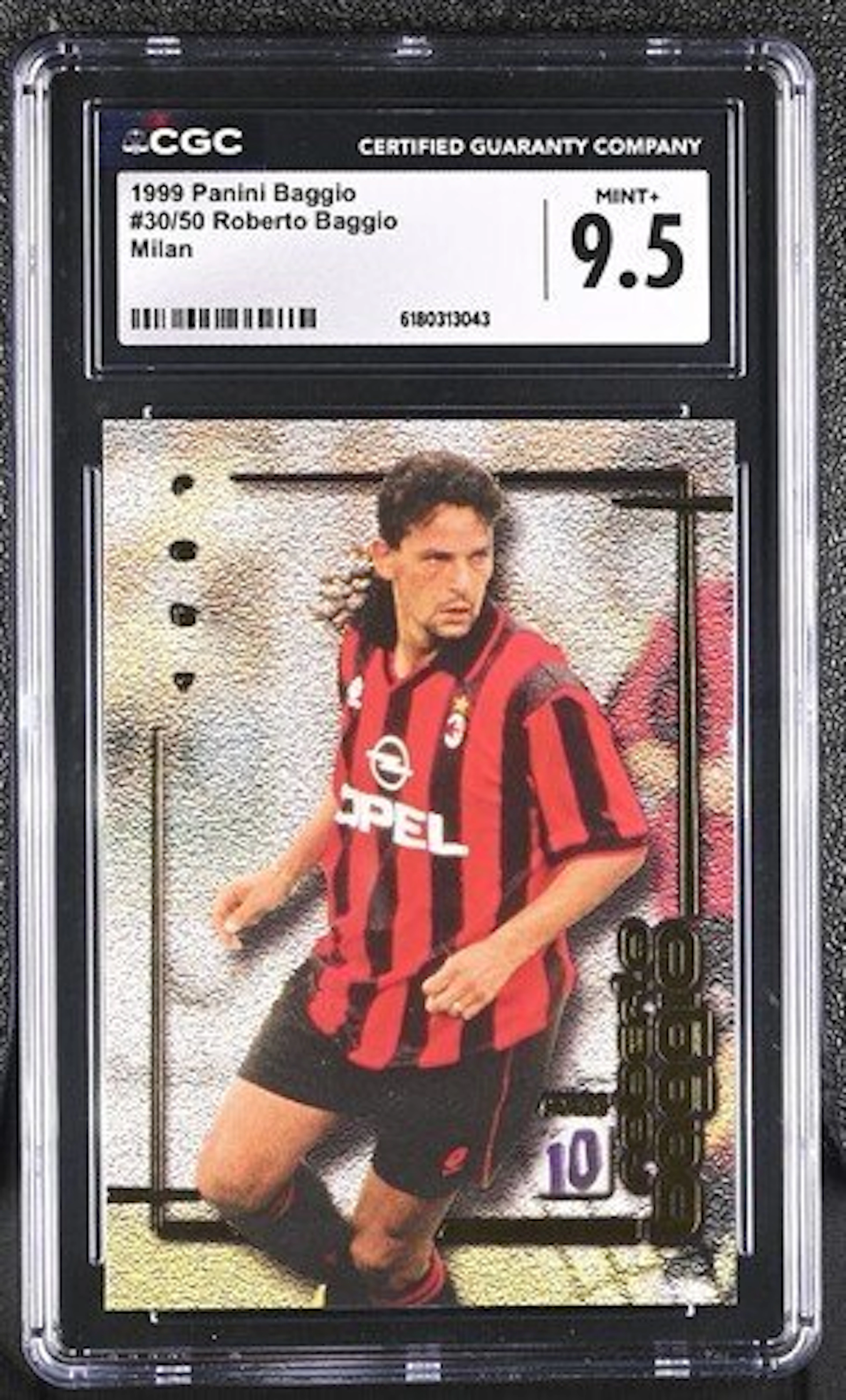 1999 Panini Roberto Baggio #30/50 - Panini Baggio Le...