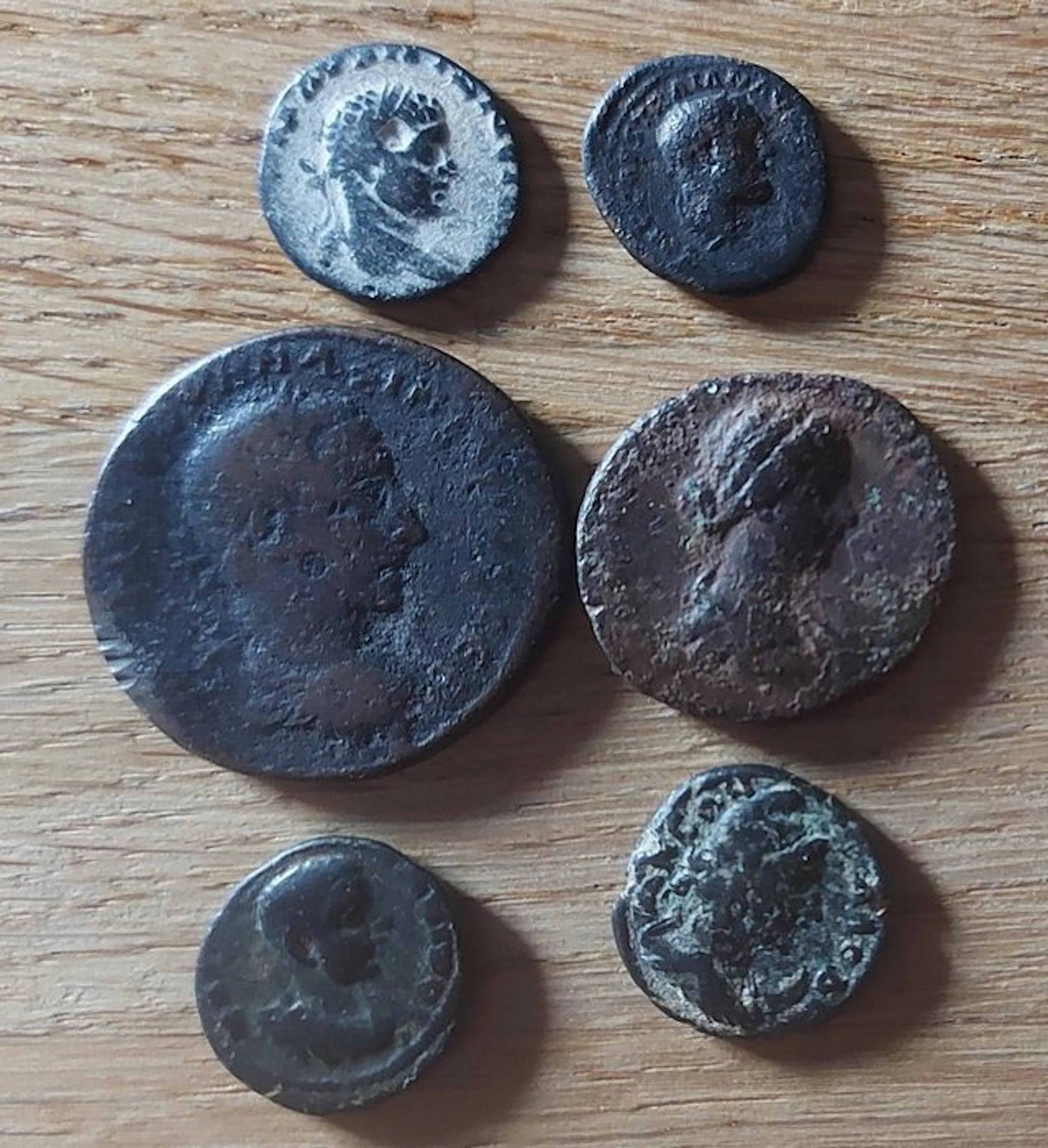 Roman Empire (Provincial) Lot of 6 Æ coins (No reserve price)