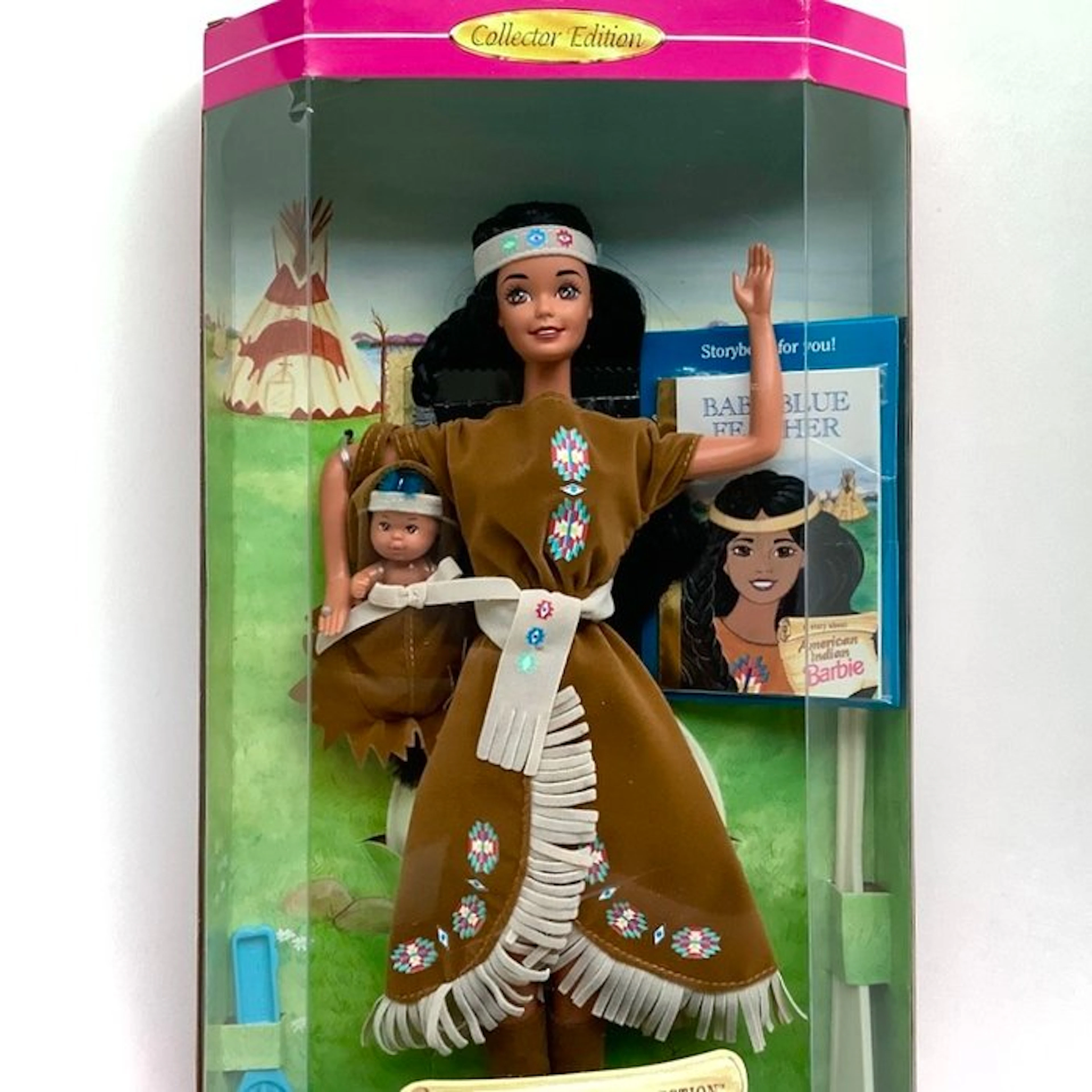 Mattel - Barbie doll American Indian Native American...