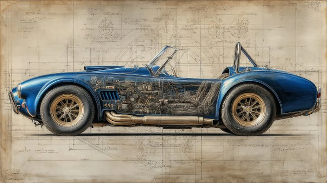 CREATIVE_HUB - Shelby Cobra289 - 1963 Da Vinci Draft
