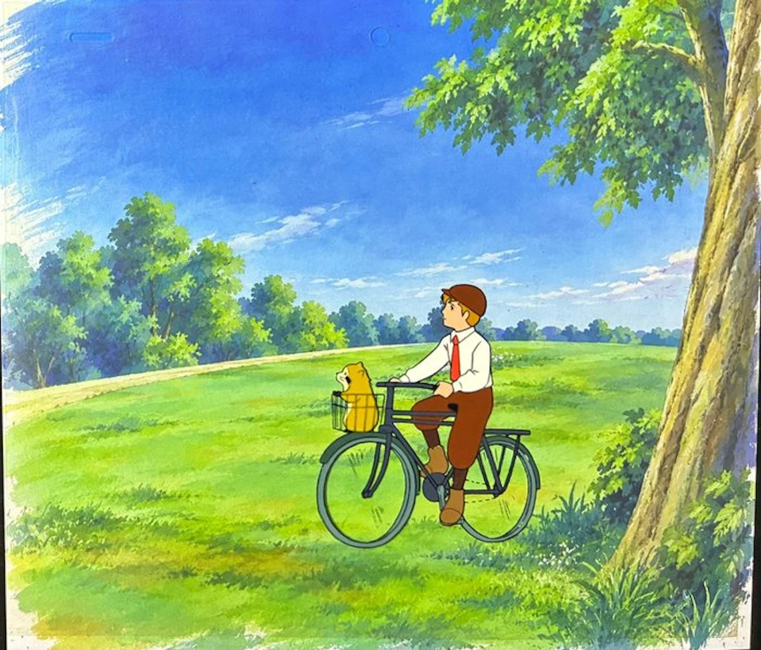 Nippon Animation - 2 Animation Cels & Douga - Rascal the...