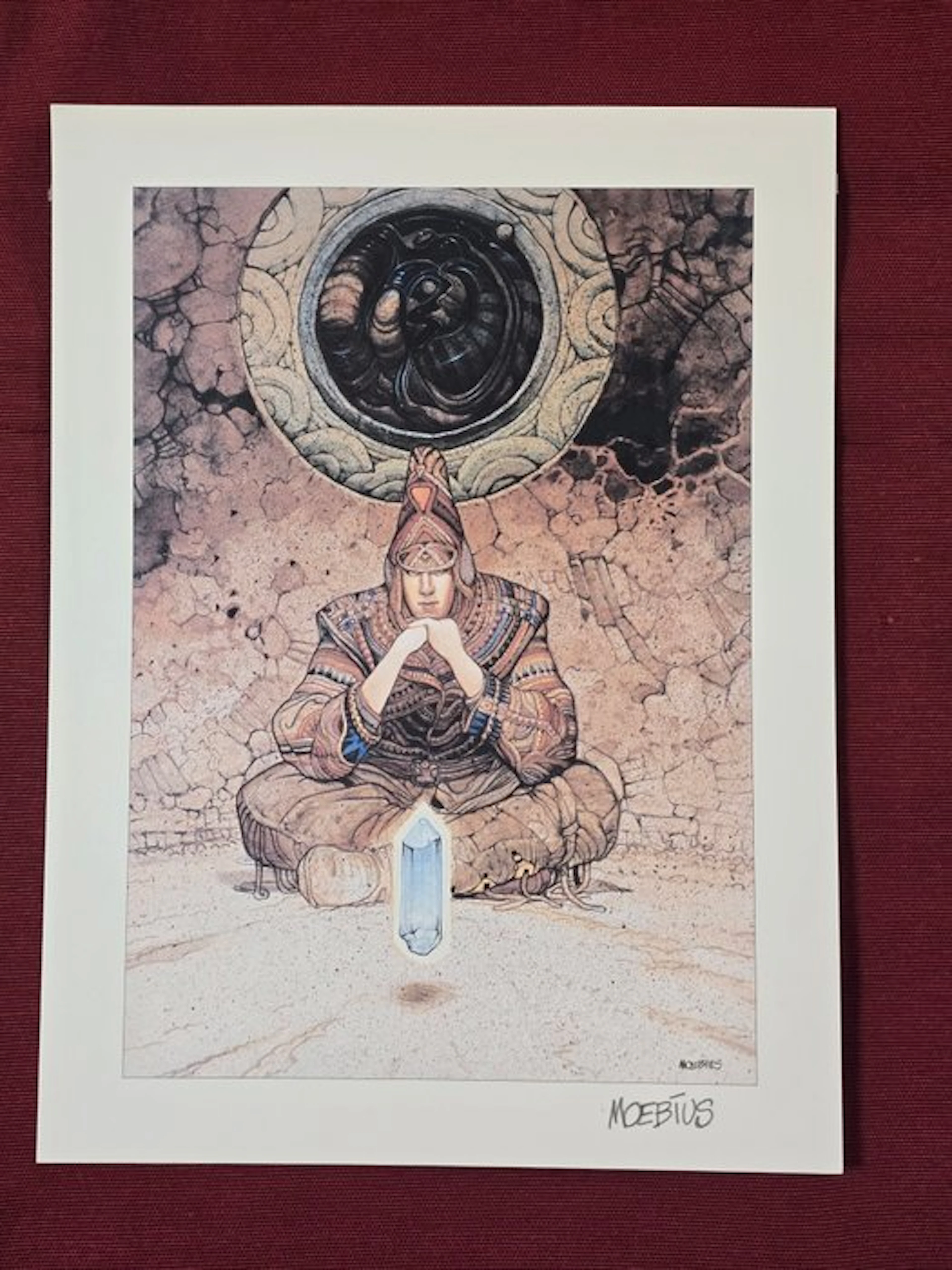 Moebius - Starwatcher 08 - firmata - 1 Print