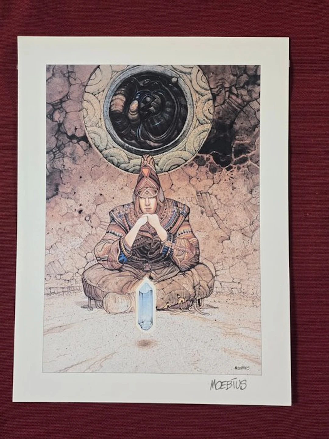 Moebius - Starwatcher 08 - firmata - 1 Print