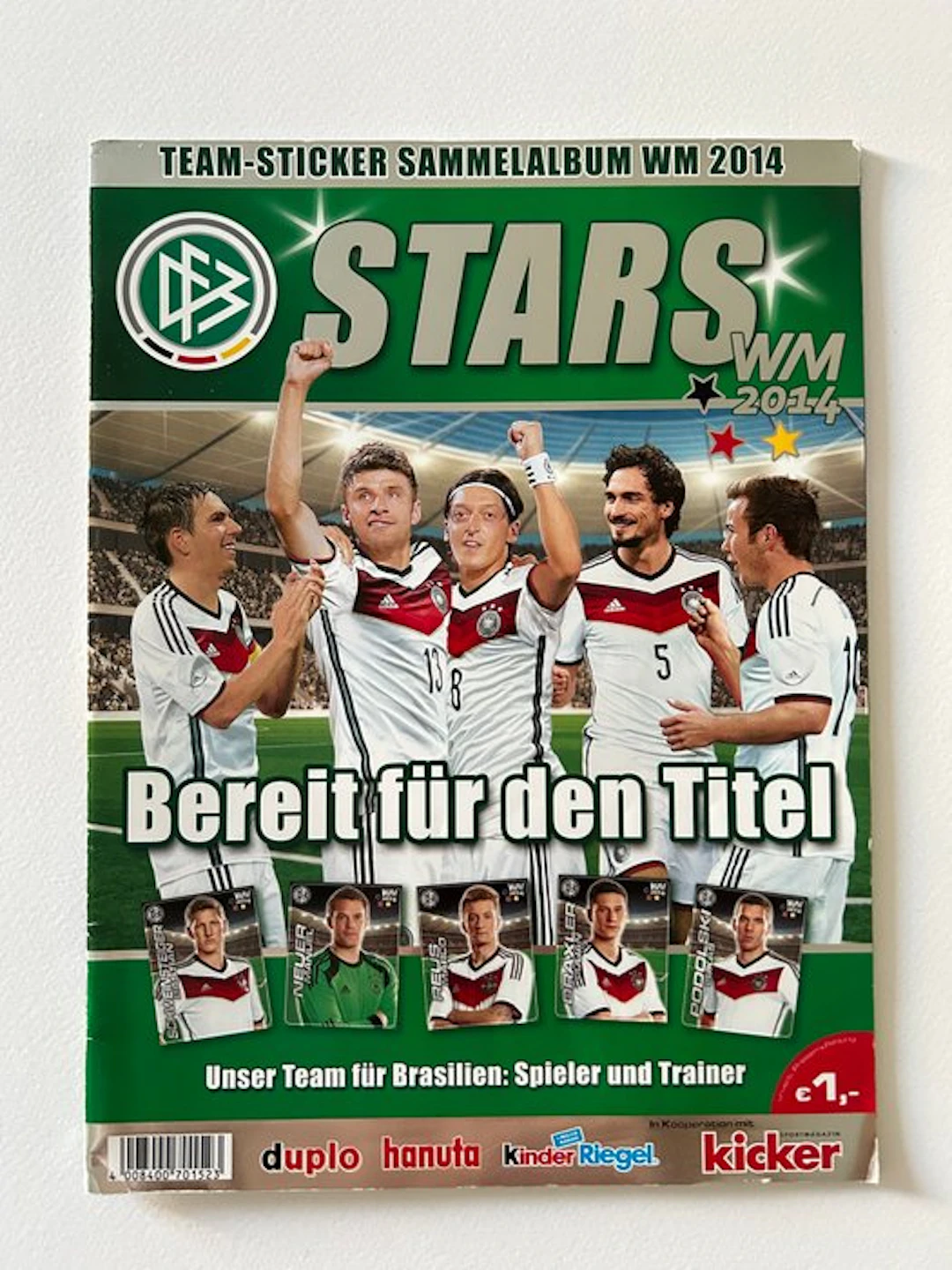 2014 Ferrero / Kicker World Cup Stickers