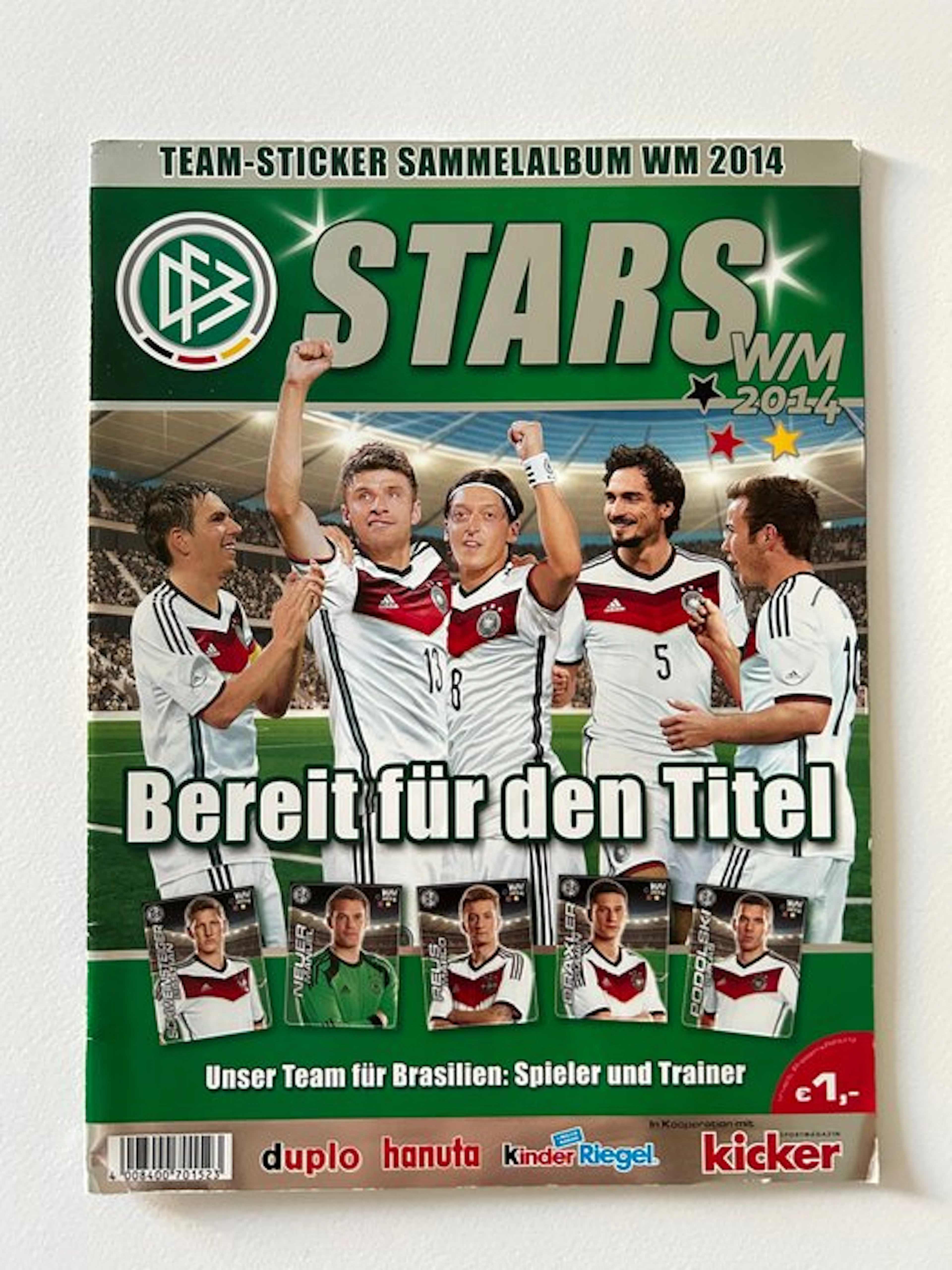 2014 Ferrero / Kicker World Cup Stickers