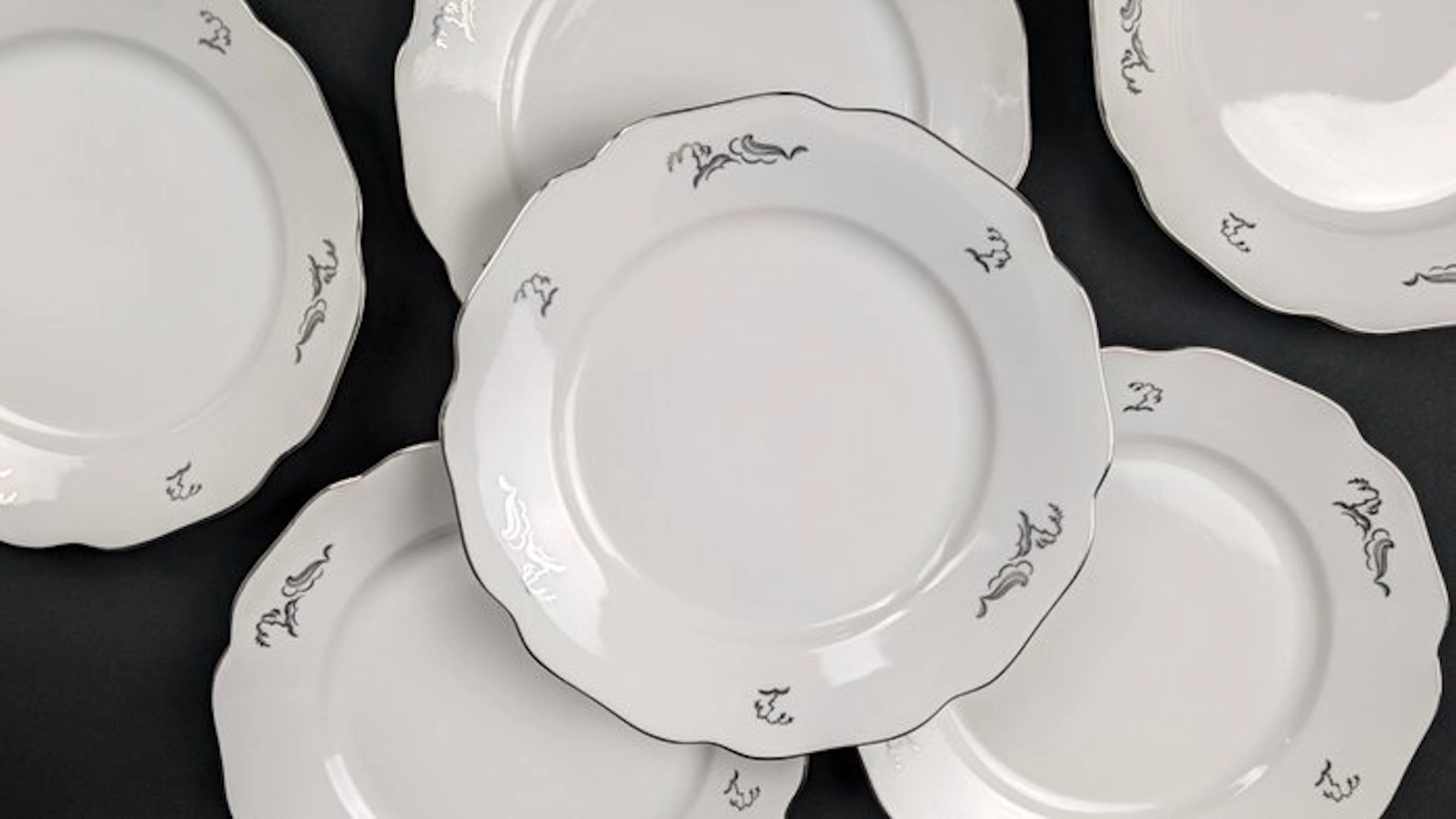 H&C Chodau - Table service for 6 (6) - Porcelain - For 6 people