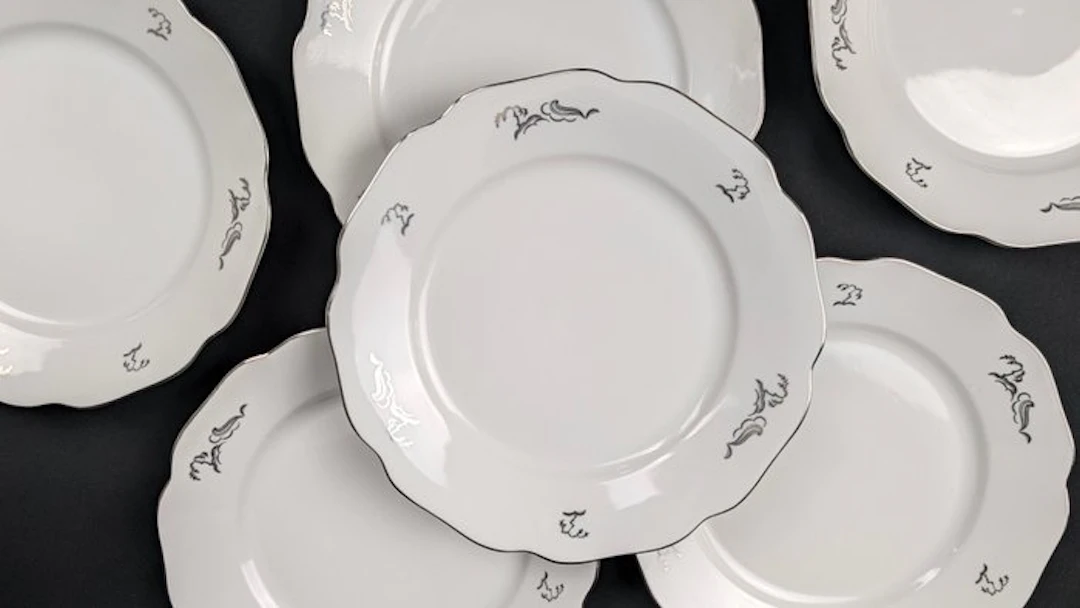 H&C Chodau - Table service for 6 (6) - Porcelain - For 6 people