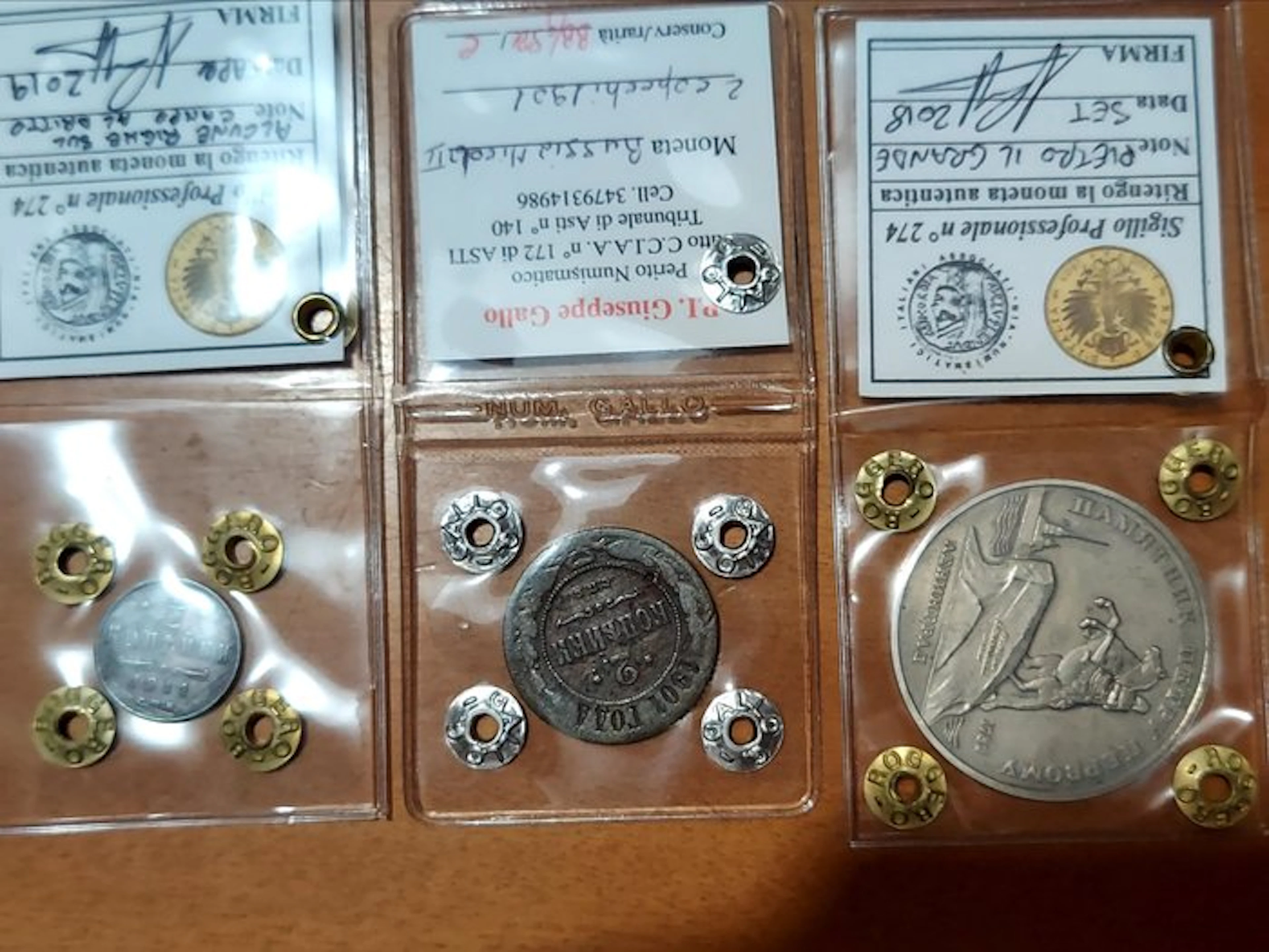 . Russia Lot of 3 coins (No reserve price)
