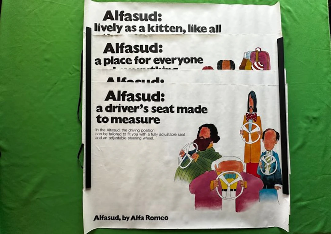 Posters - Alfa Romeo - Alfasud