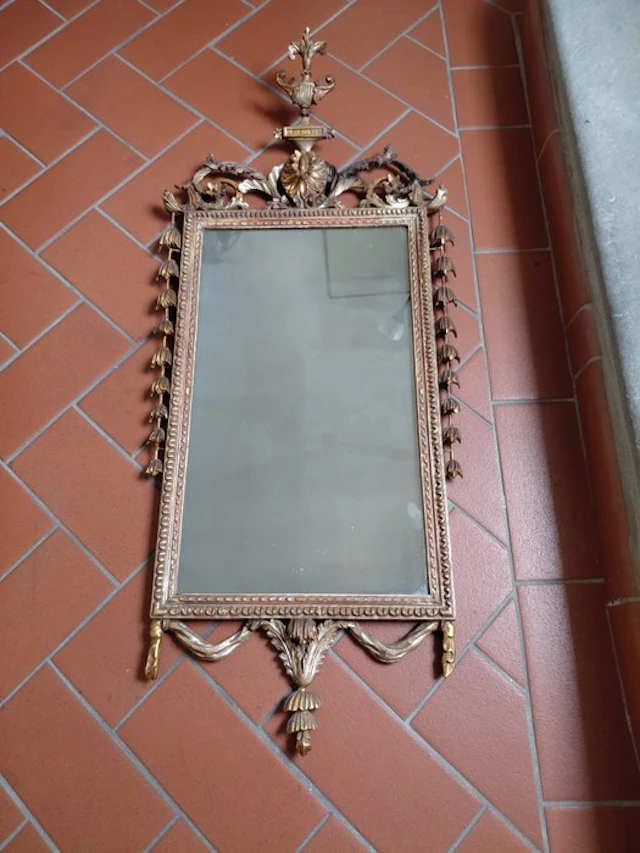 altro - Wall mirror - Gilt wood - Luigi XVI Style