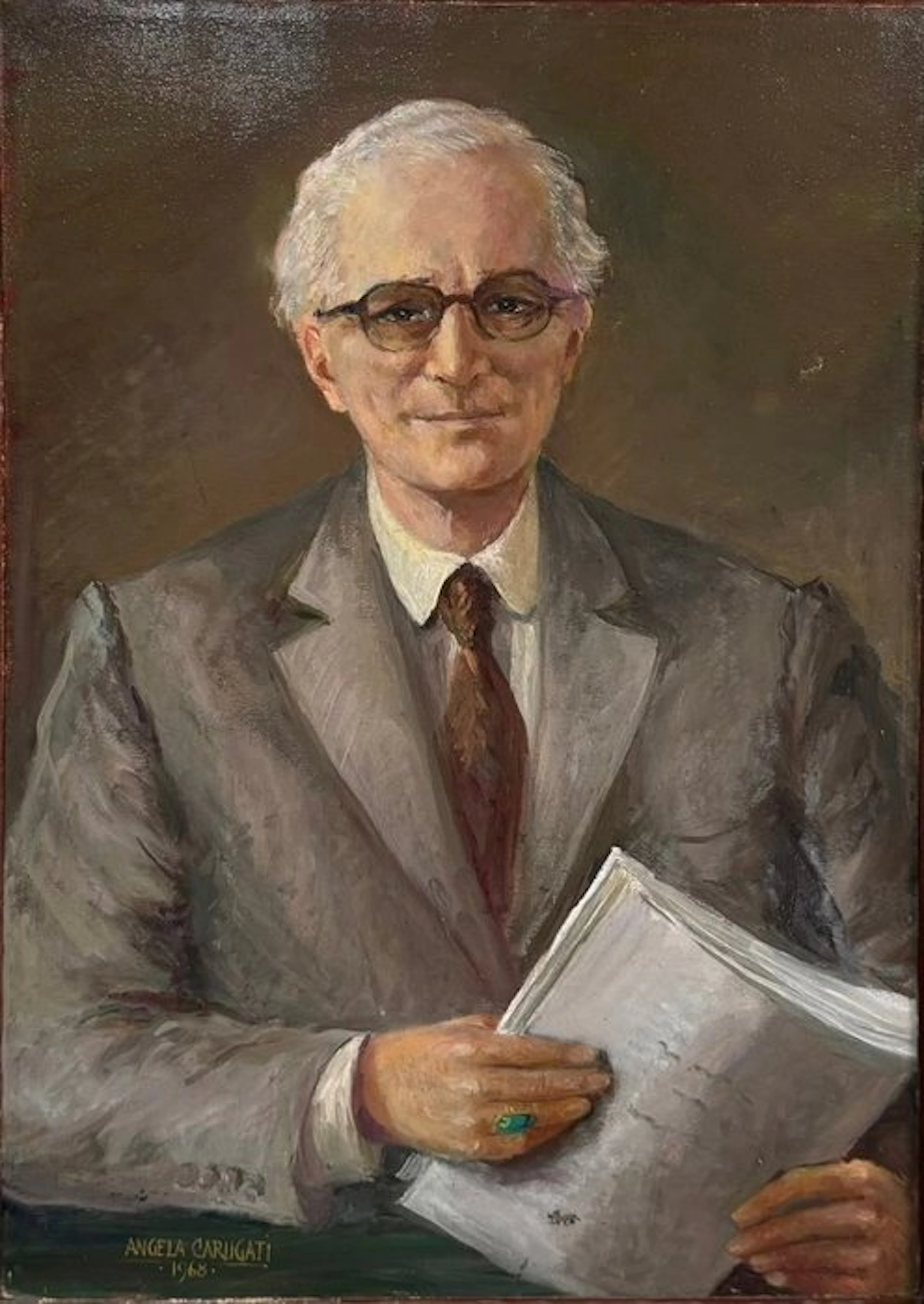 Angela Carugati (1881-1977) - Ritratto maschile