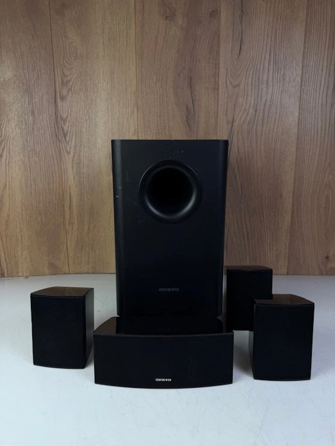 Onkyo - SKW-395 Subwoofer + 4 Speakers Subwoofer speaker set