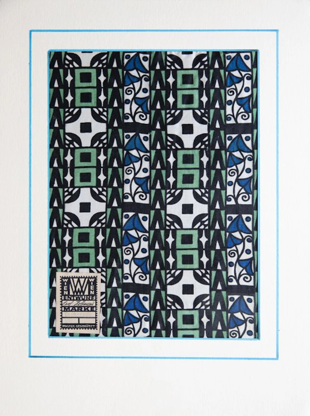 Wiener Werkstätte - Josef Hoffmann - Textile - 22 cm - 30 cm