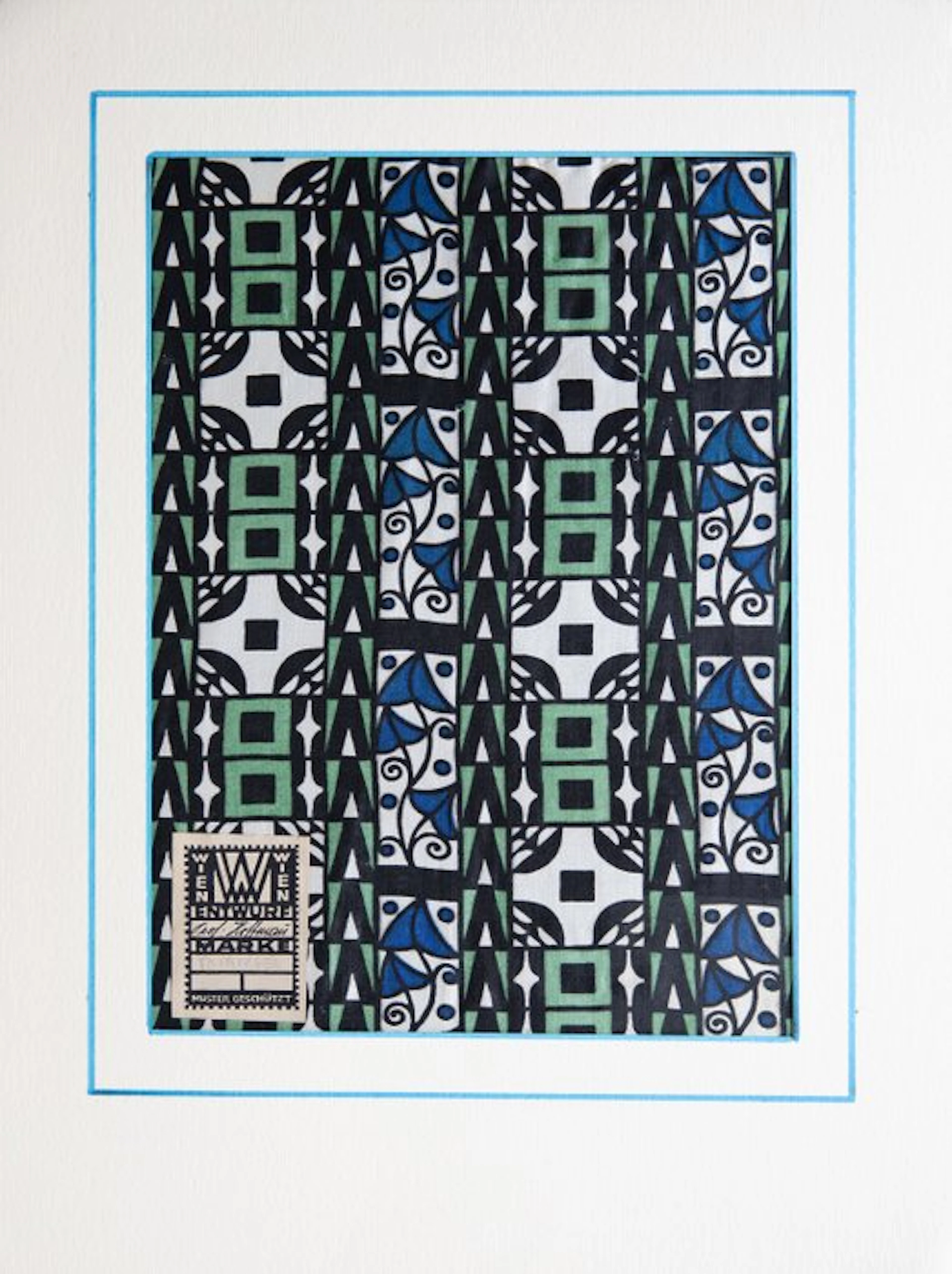 Wiener Werkstätte - Josef Hoffmann - Textile - 22 cm - 30 cm