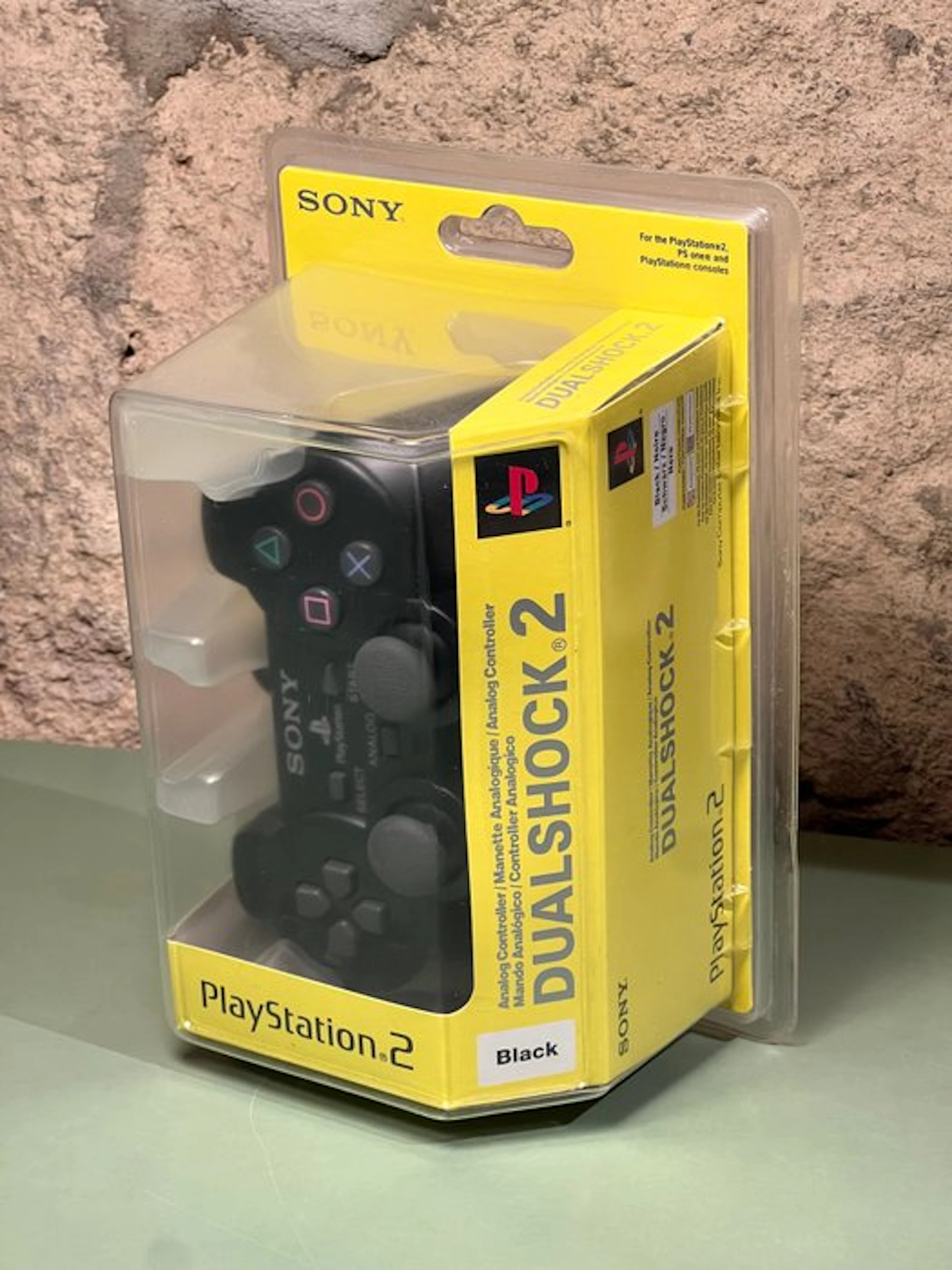 Sony - PlayStation 2 - DUALSHOCK 2 Controller black new...