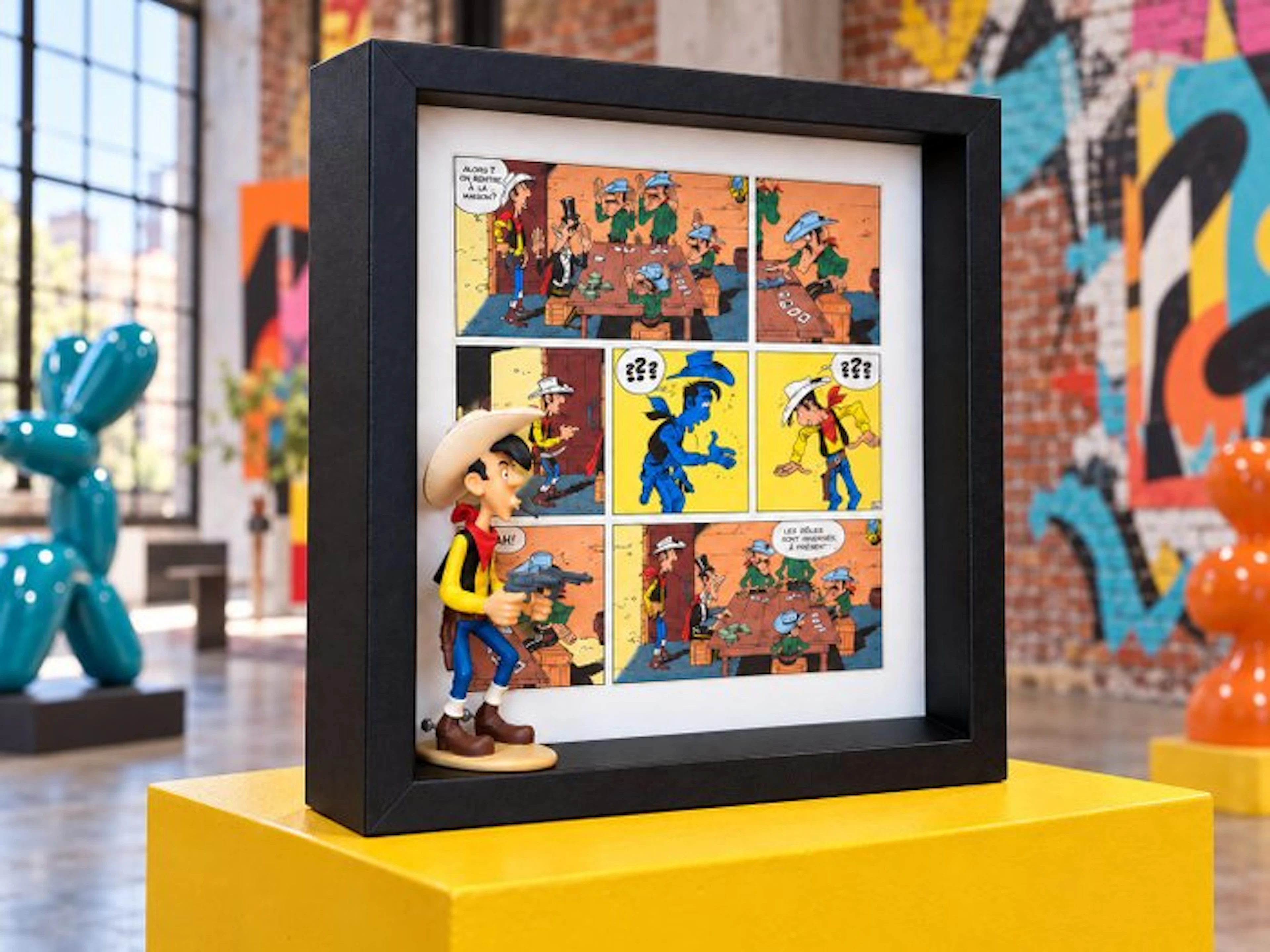 Studio Delu. (1976) - Lucky Luke – Les rôles sont inversés
