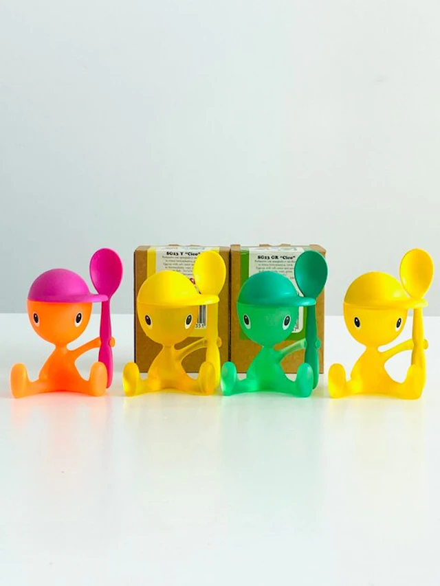 Alessi - Stefano Giovannoni - Egg cup (4) - Cico - Thermoplastic resin