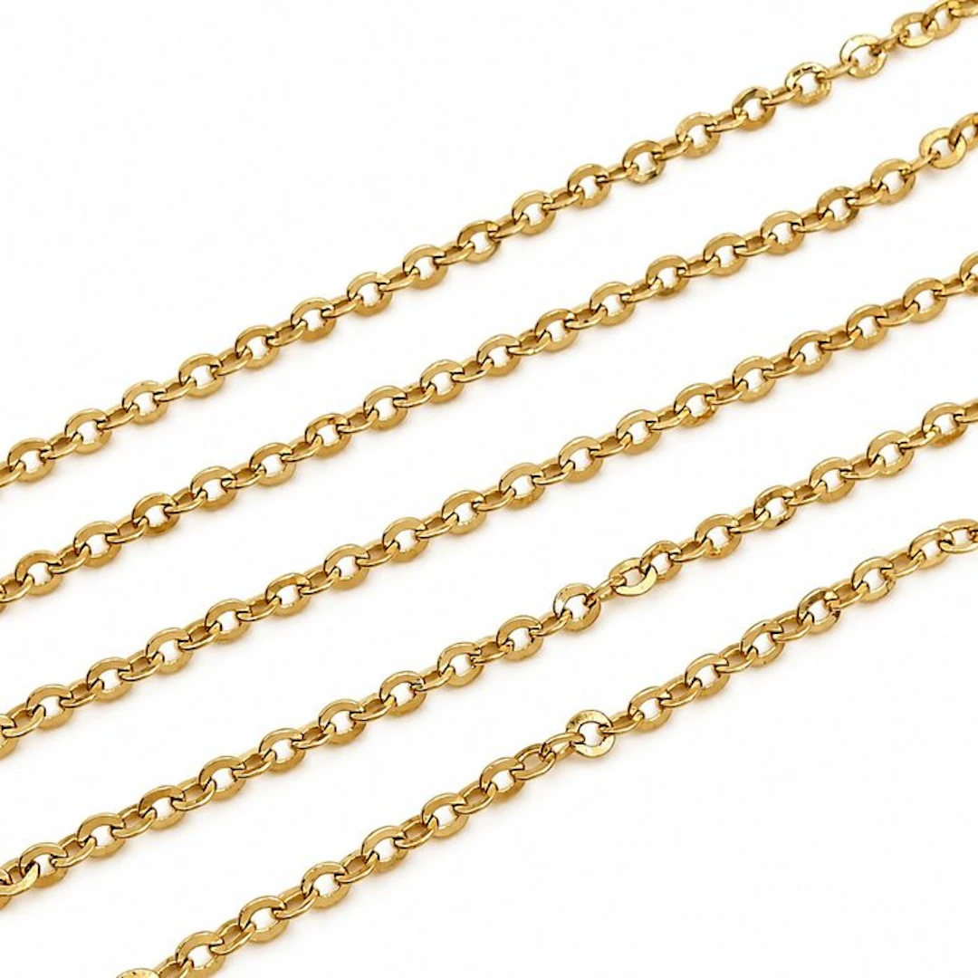 No reserve price - Necklace - 18 kt. Yellow gold - Made in Italy - Handmade