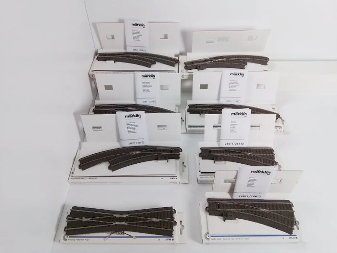 Märklin H0 - 24612/24671/-72/24740 - Model train (8) - 6...