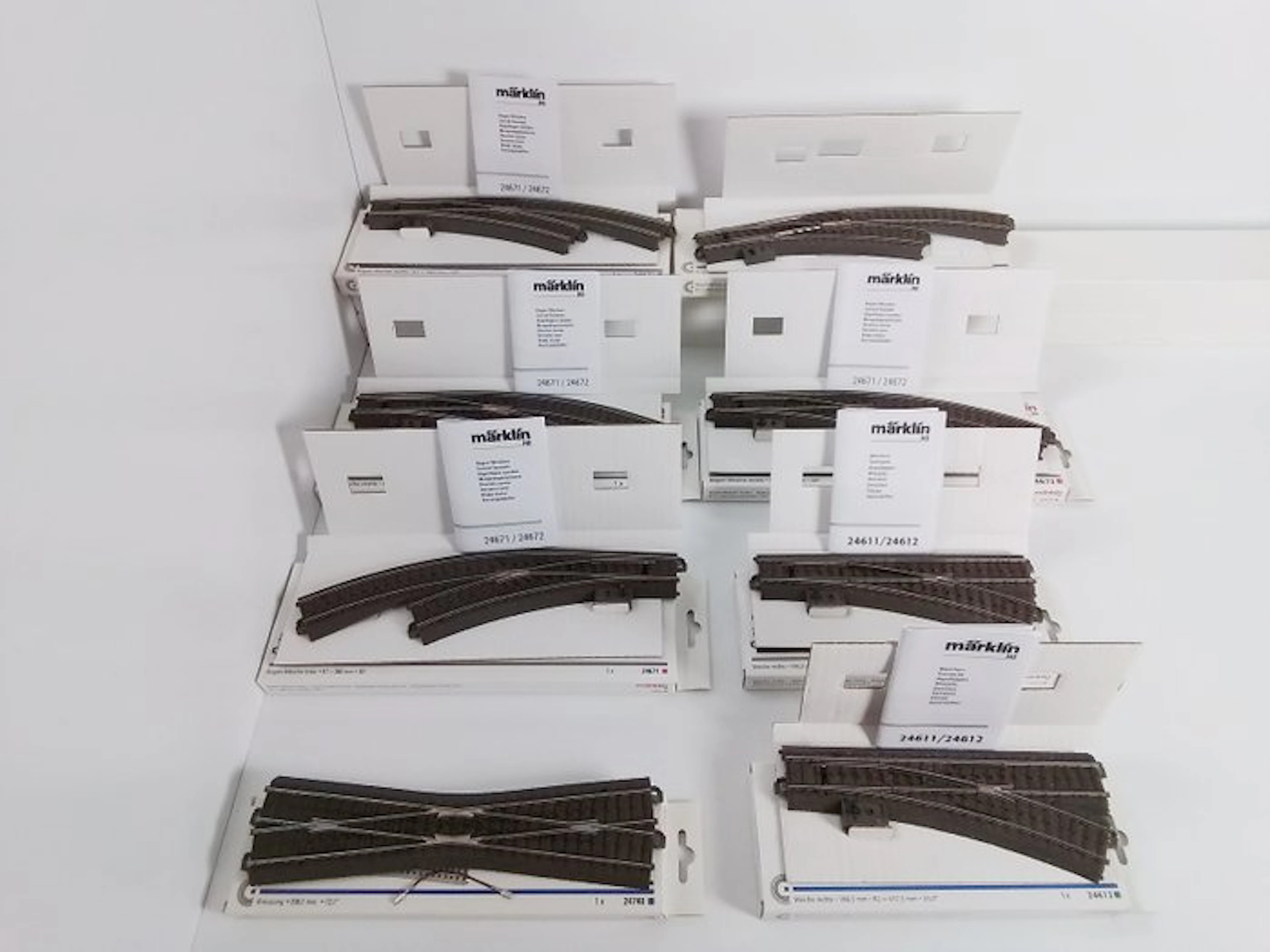 Märklin H0 - 24612/24671/-72/24740 - Model train (8) - 6...