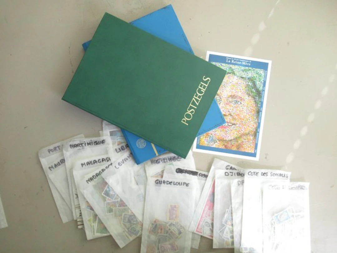 French Colonies - French colonies in 2 stockbooks and a...