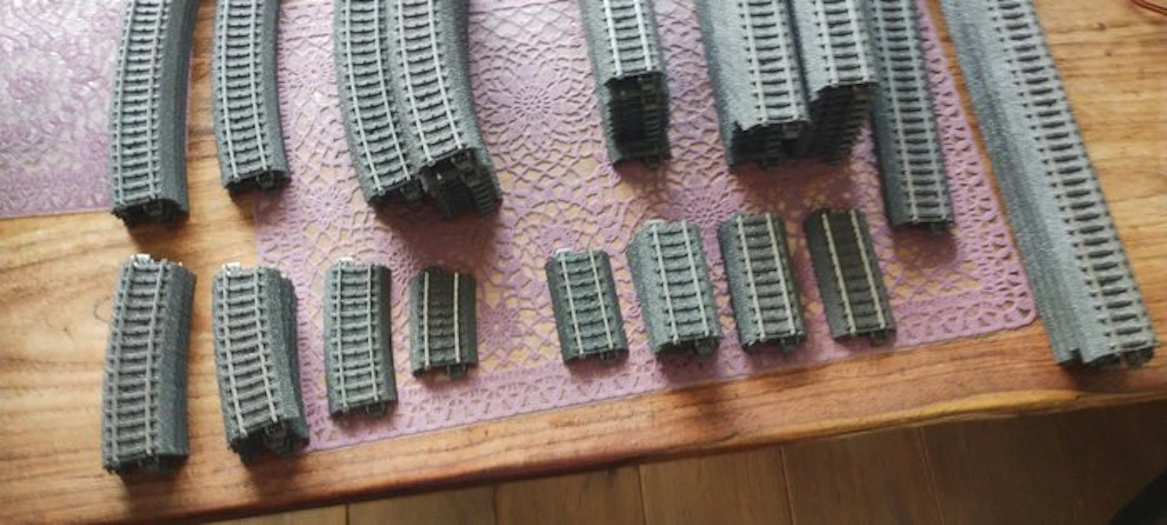 Märklin H0 - Model train tracks (67) - Integrated ballast bed
