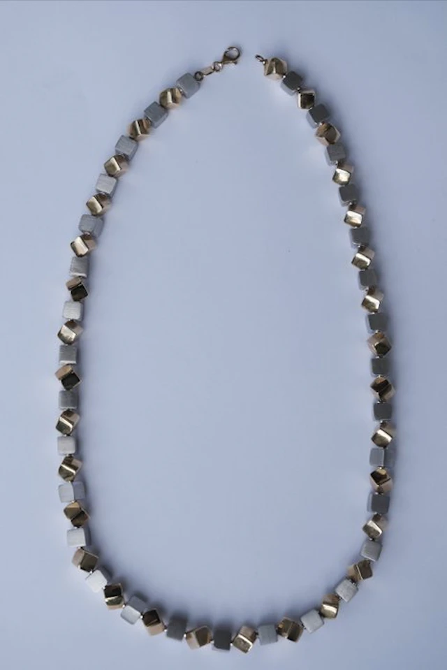 Designer jewellery - Necklace - 14 kt. Yellow gold, White gold - Tezer Necklace