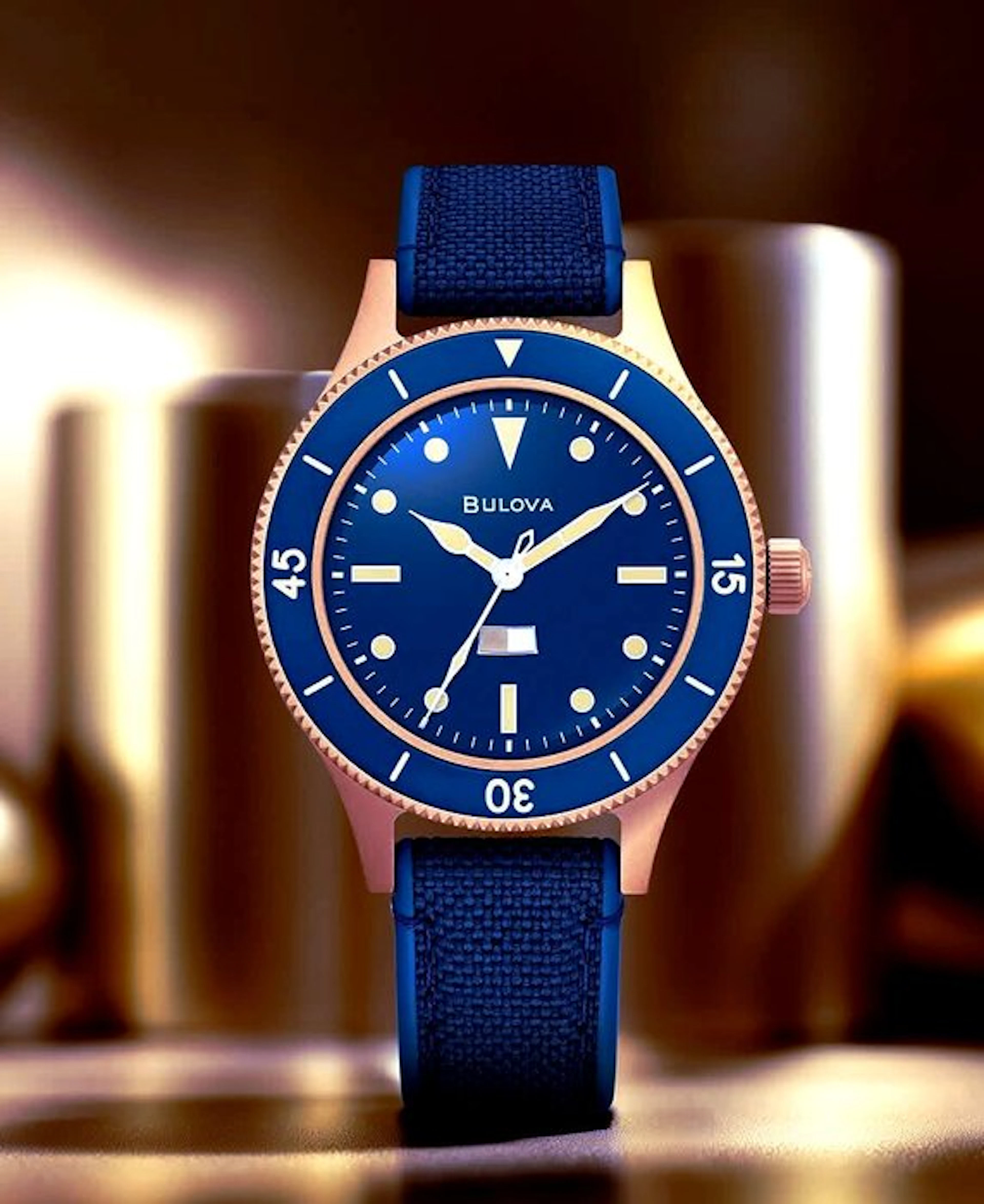 Bulova - Collezione Military Mil-Ships Bronze 150...