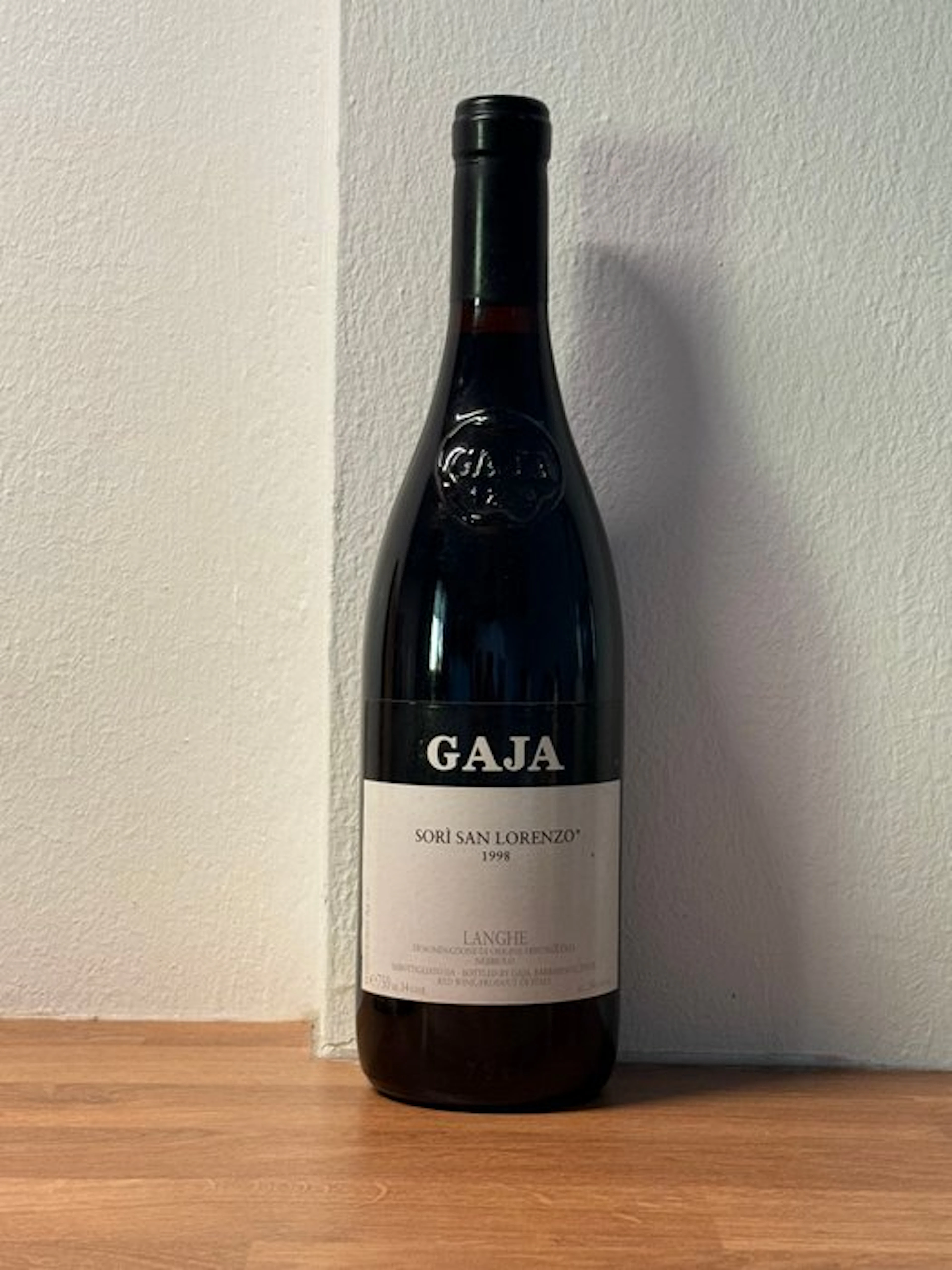 1998 Gaja Sori San Lorenzo - Barbaresco - 1 Bottle (0.75L)