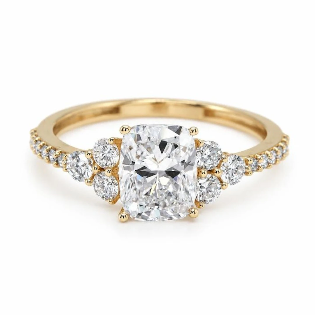 No reserve price - Ring - 14 kt