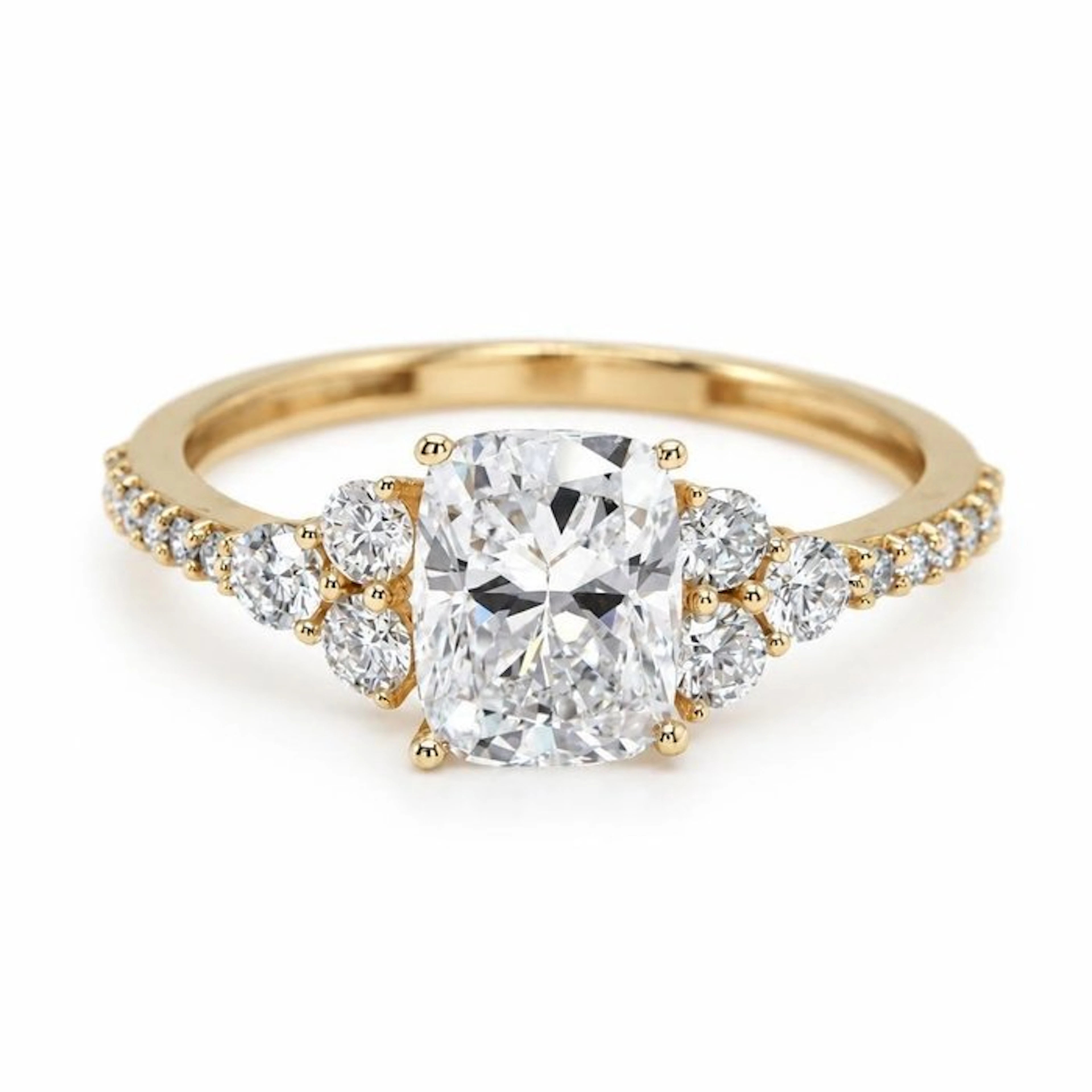 No reserve price - Ring - 14 kt