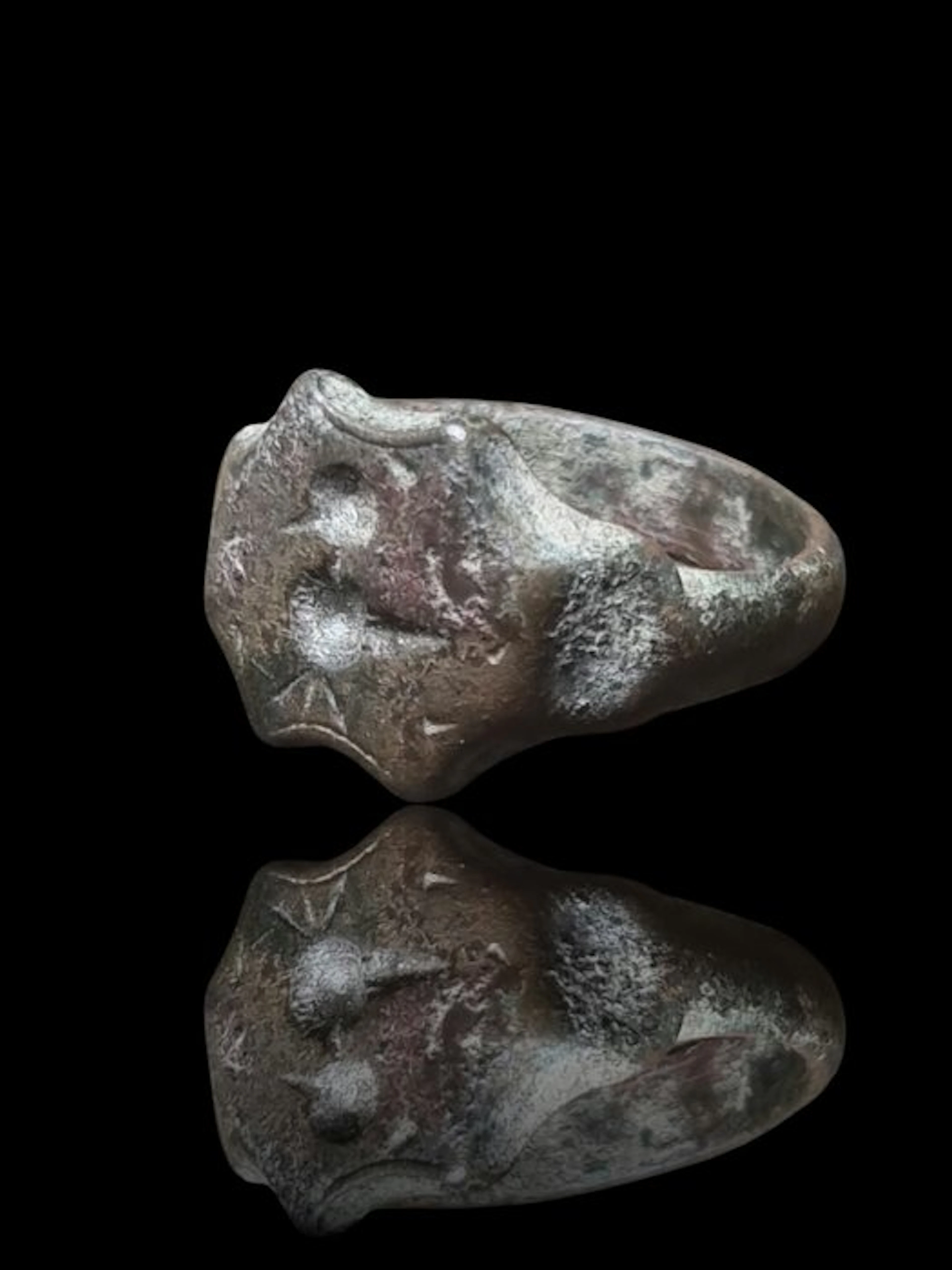 Celtic Stunning Military Animal Seal Ring