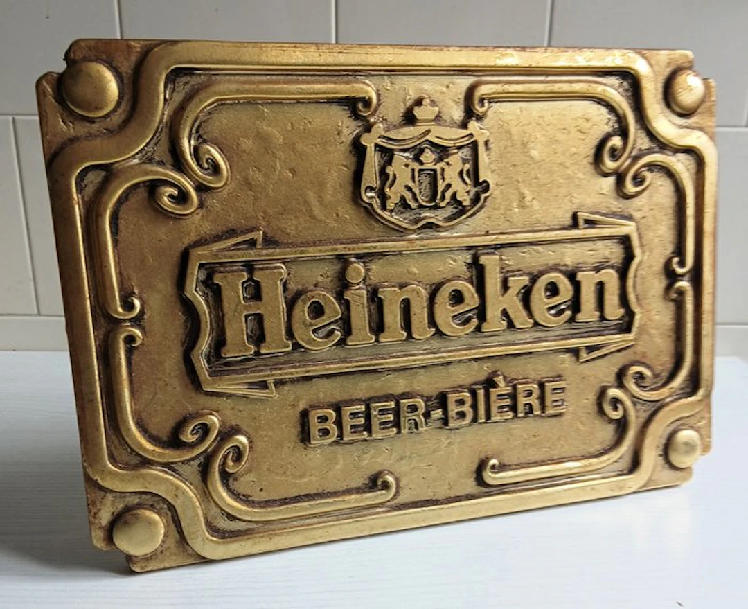 Heineken advertising sign - Advertising sign - Cardboard