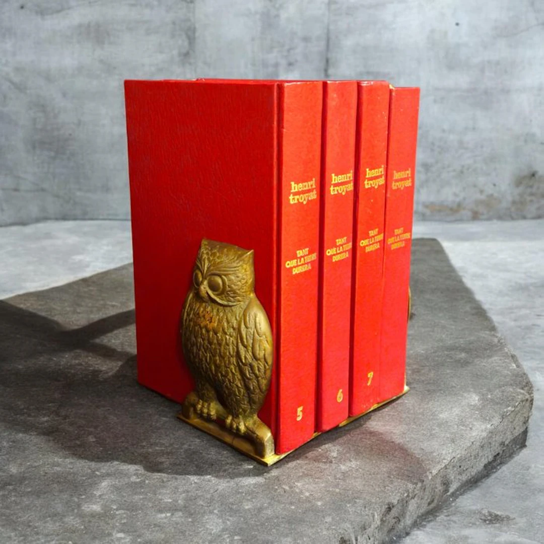 Bookends (2) - Brass