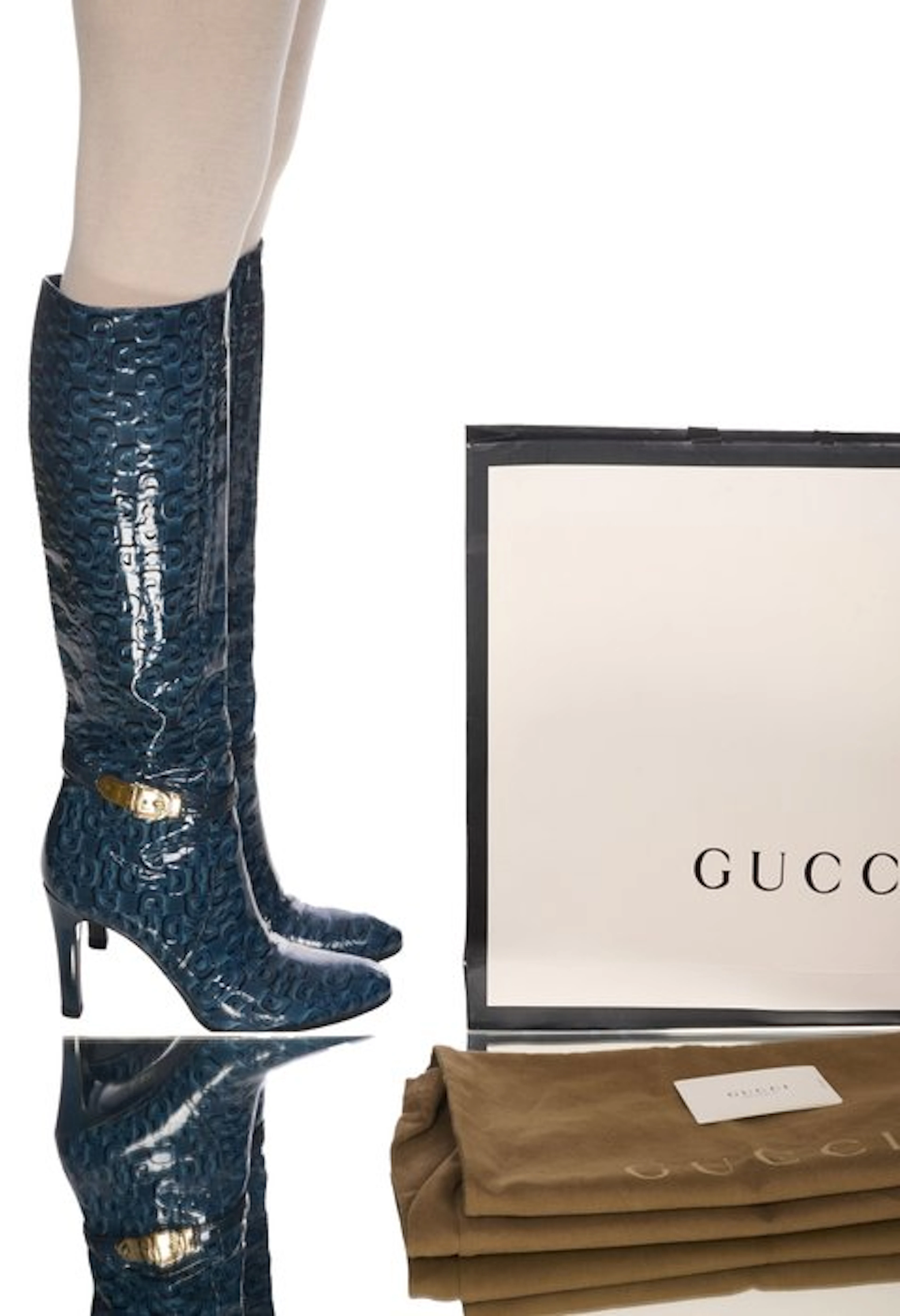 Gucci - Knee-high boots - Size: EU 38